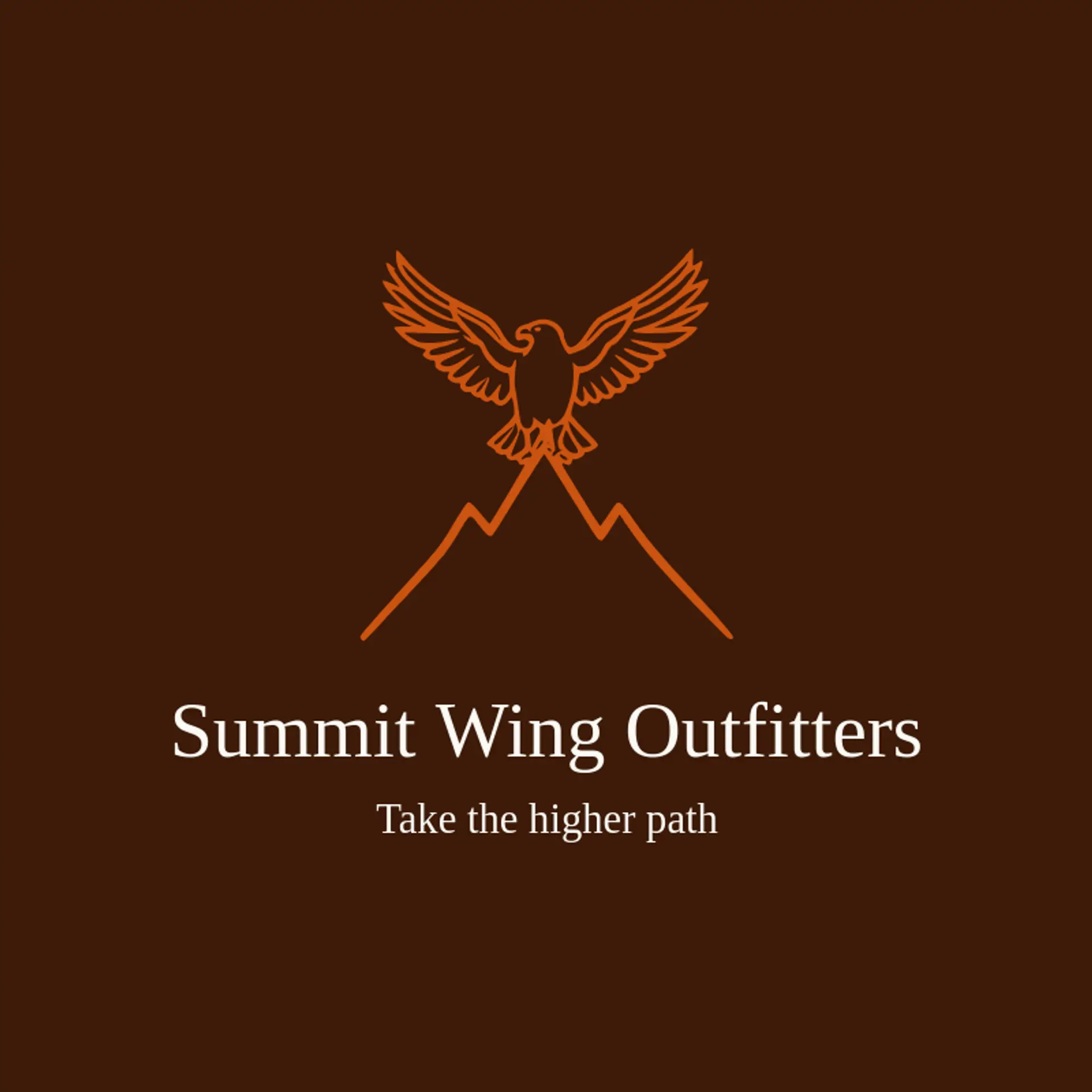 Summit Wing Outfitters logo for bald eagle
