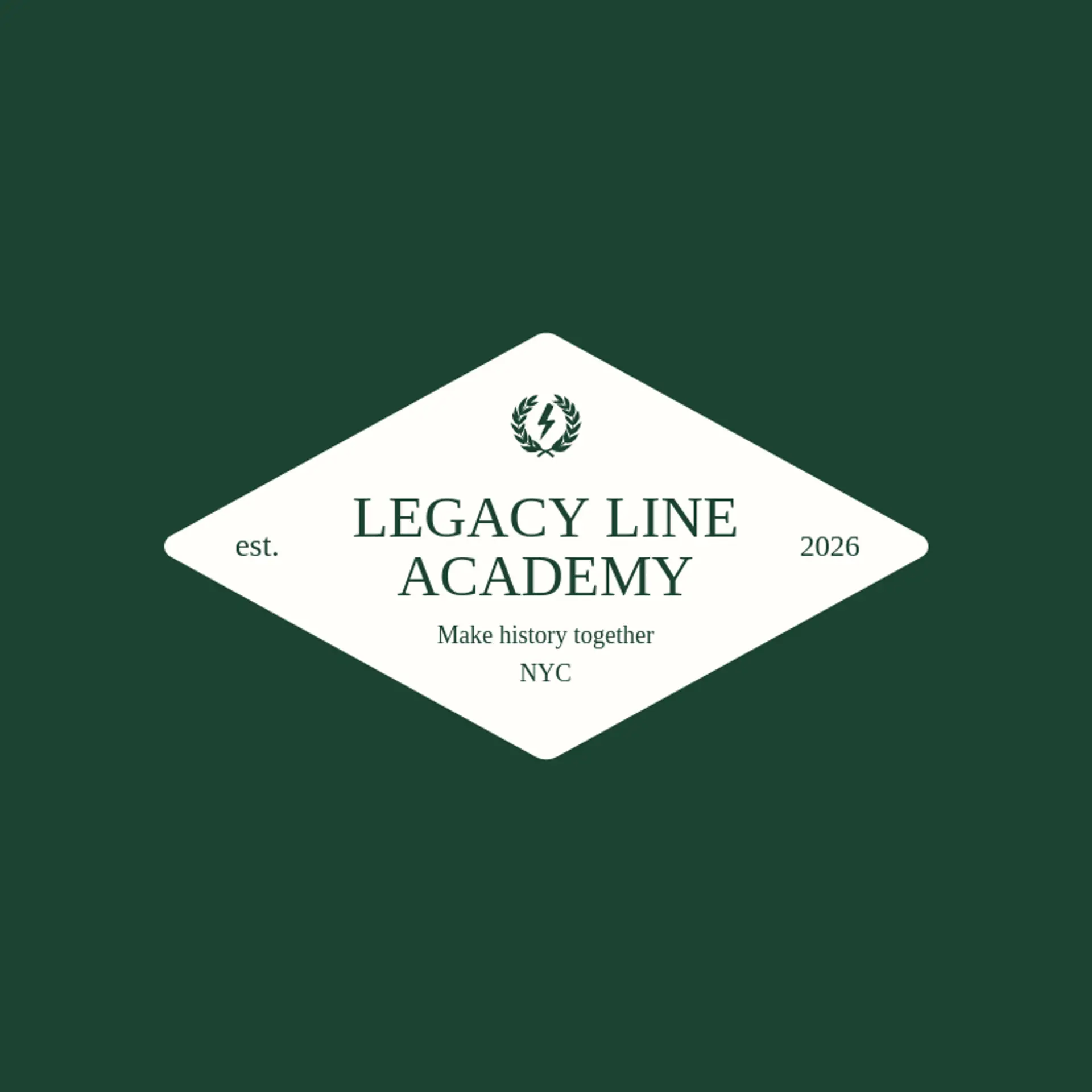 Legacy Line Academy logo for varsity