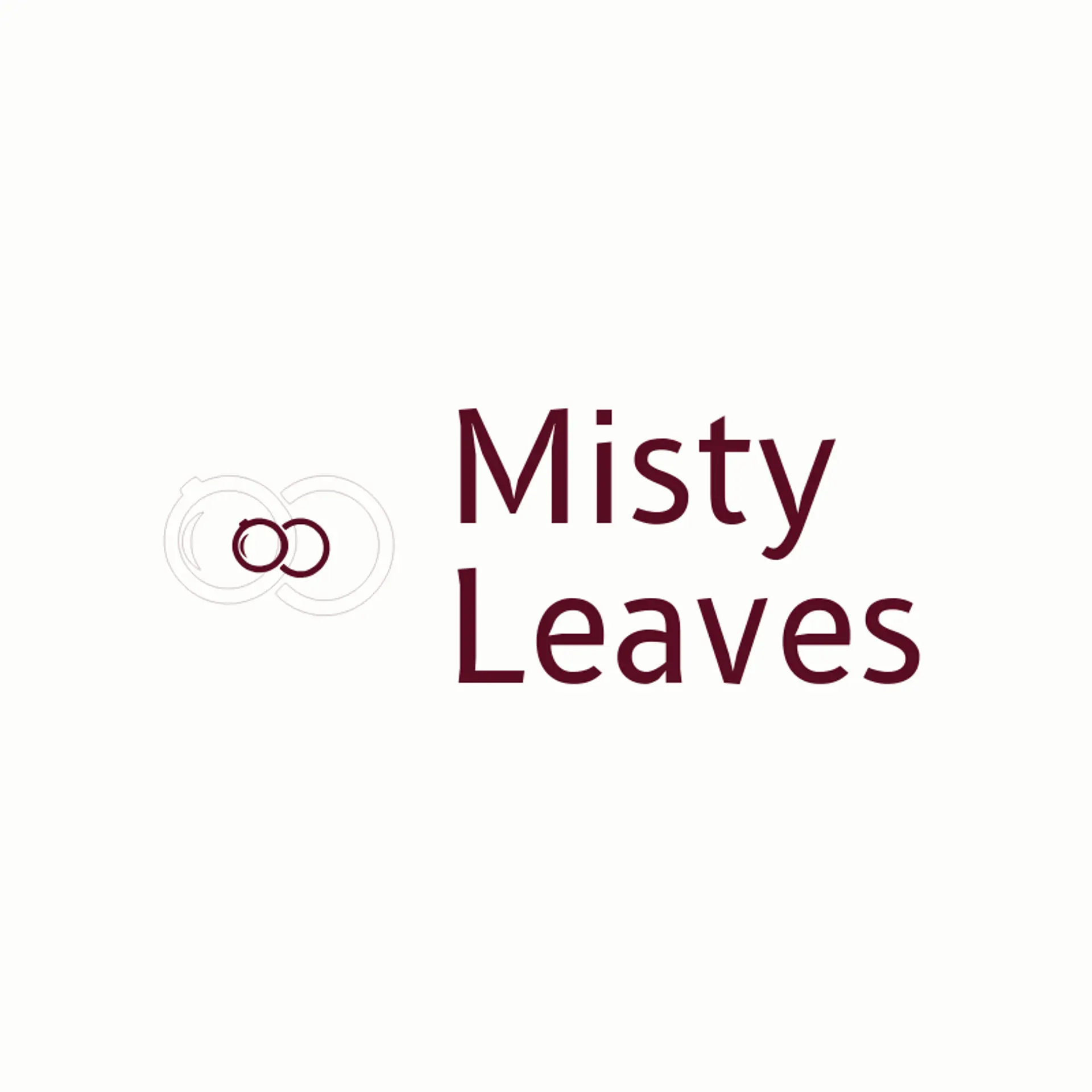 Misty Leaves logo for tea