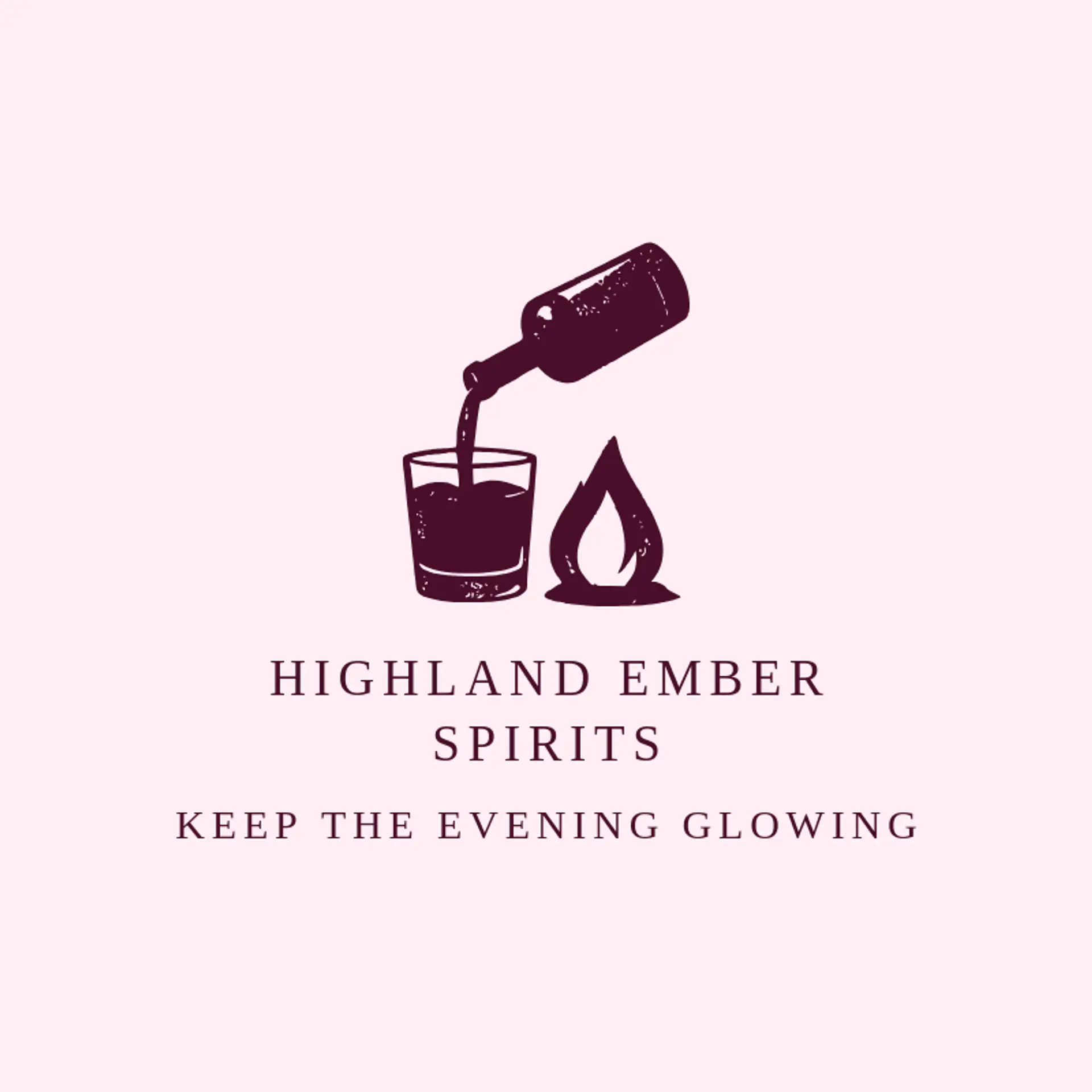 Highland Ember Spirits logo for whiskey