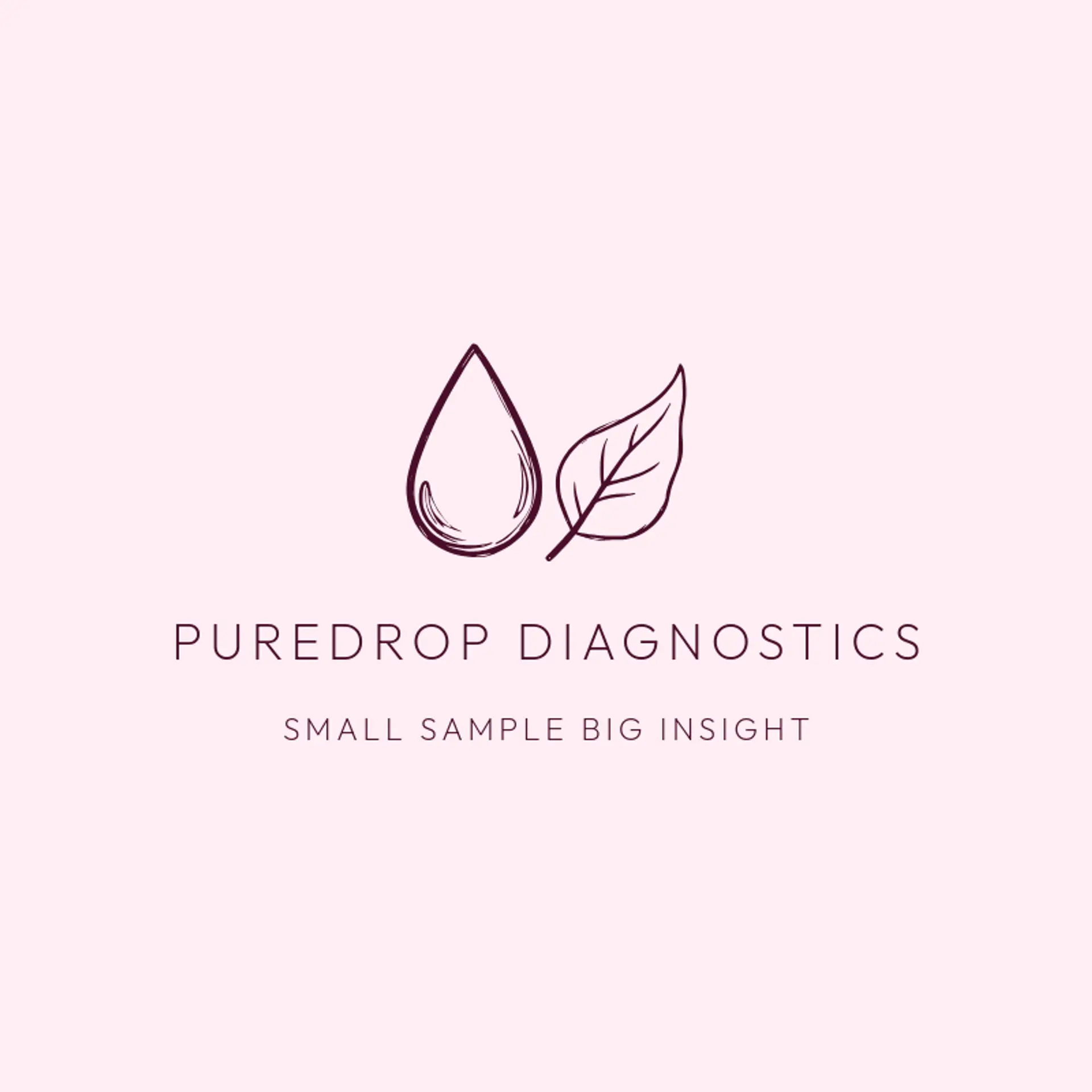 PureDrop Diagnostics logo for diagnostics