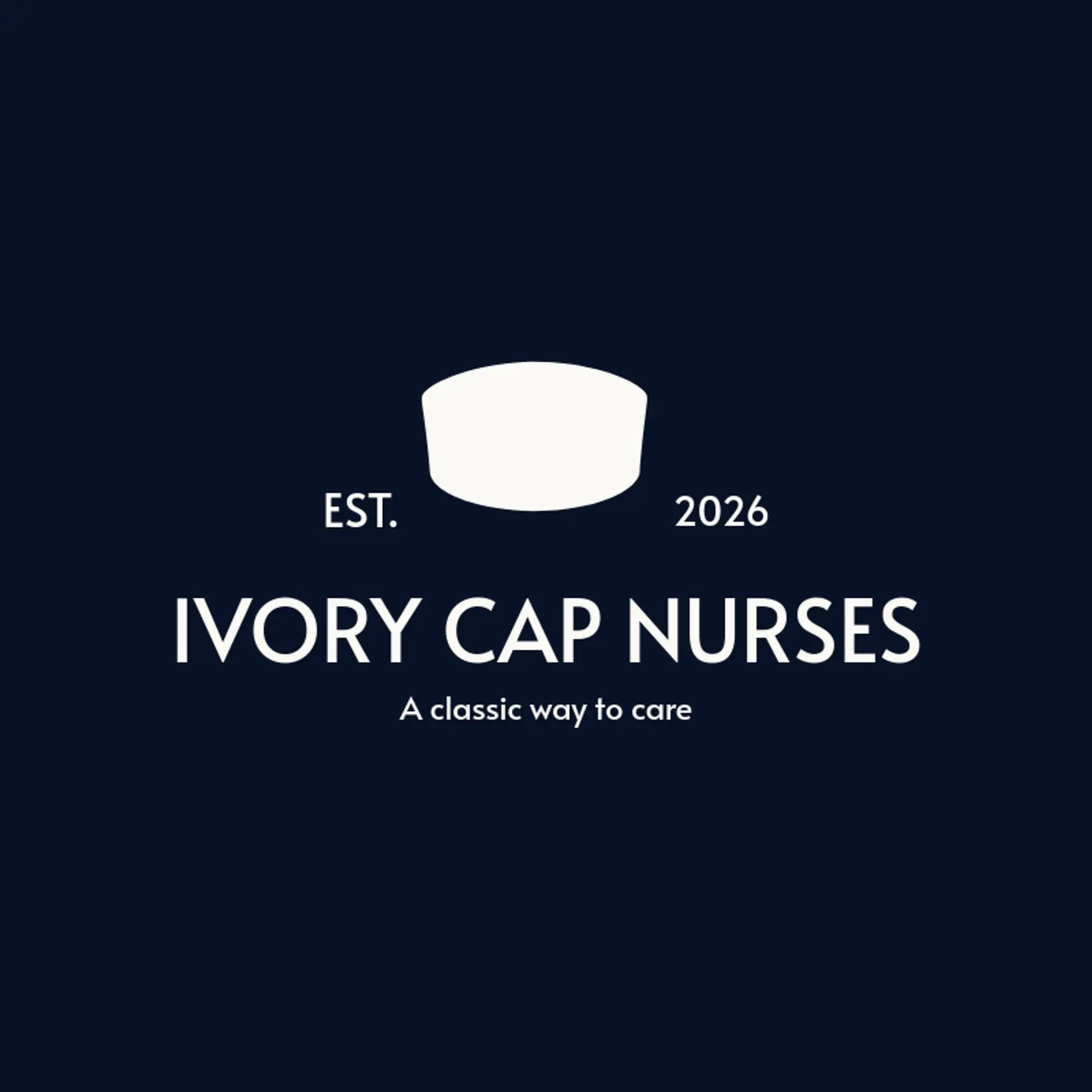 Ivory Cap Nurses logo for nurse