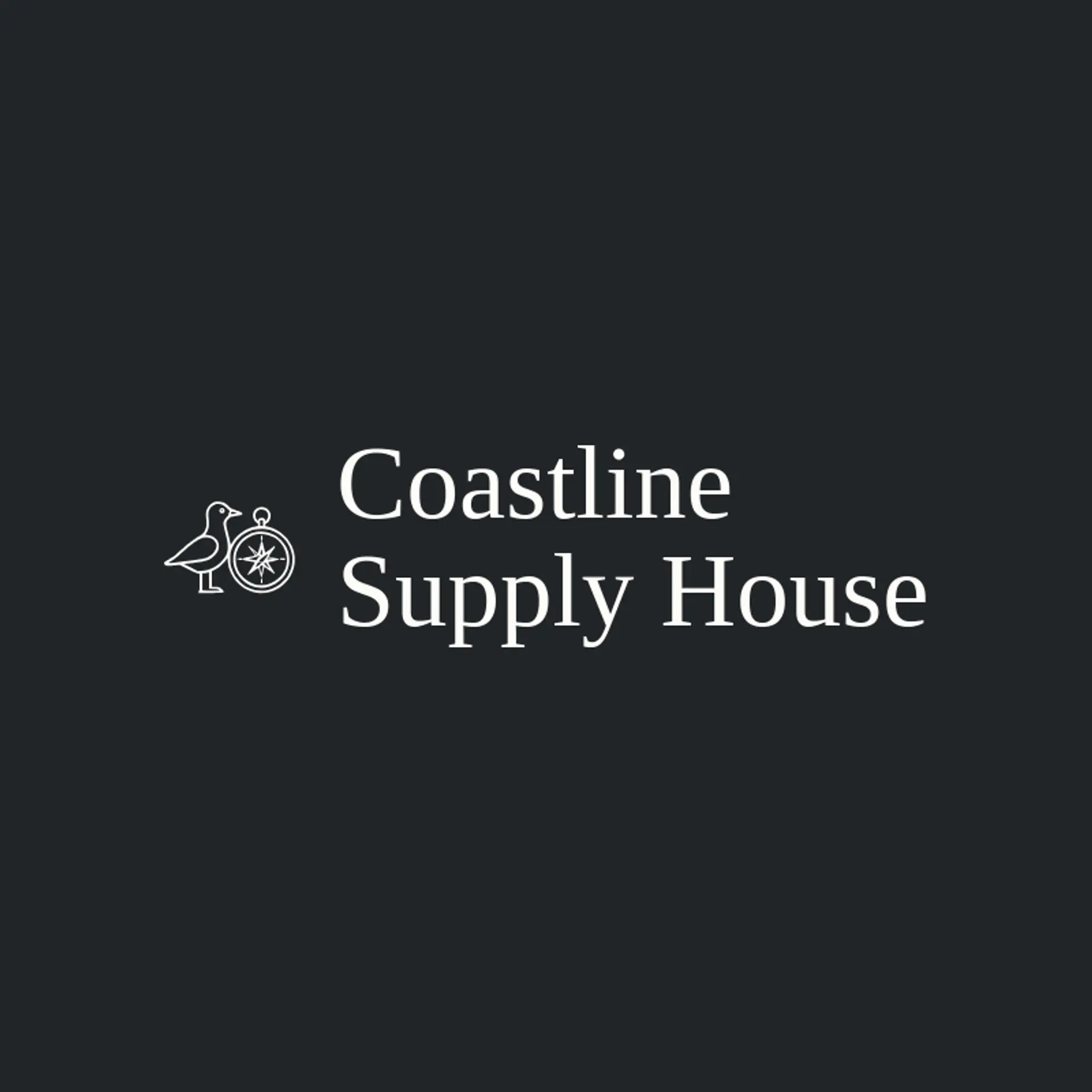 Coastline Supply House logo for seagull