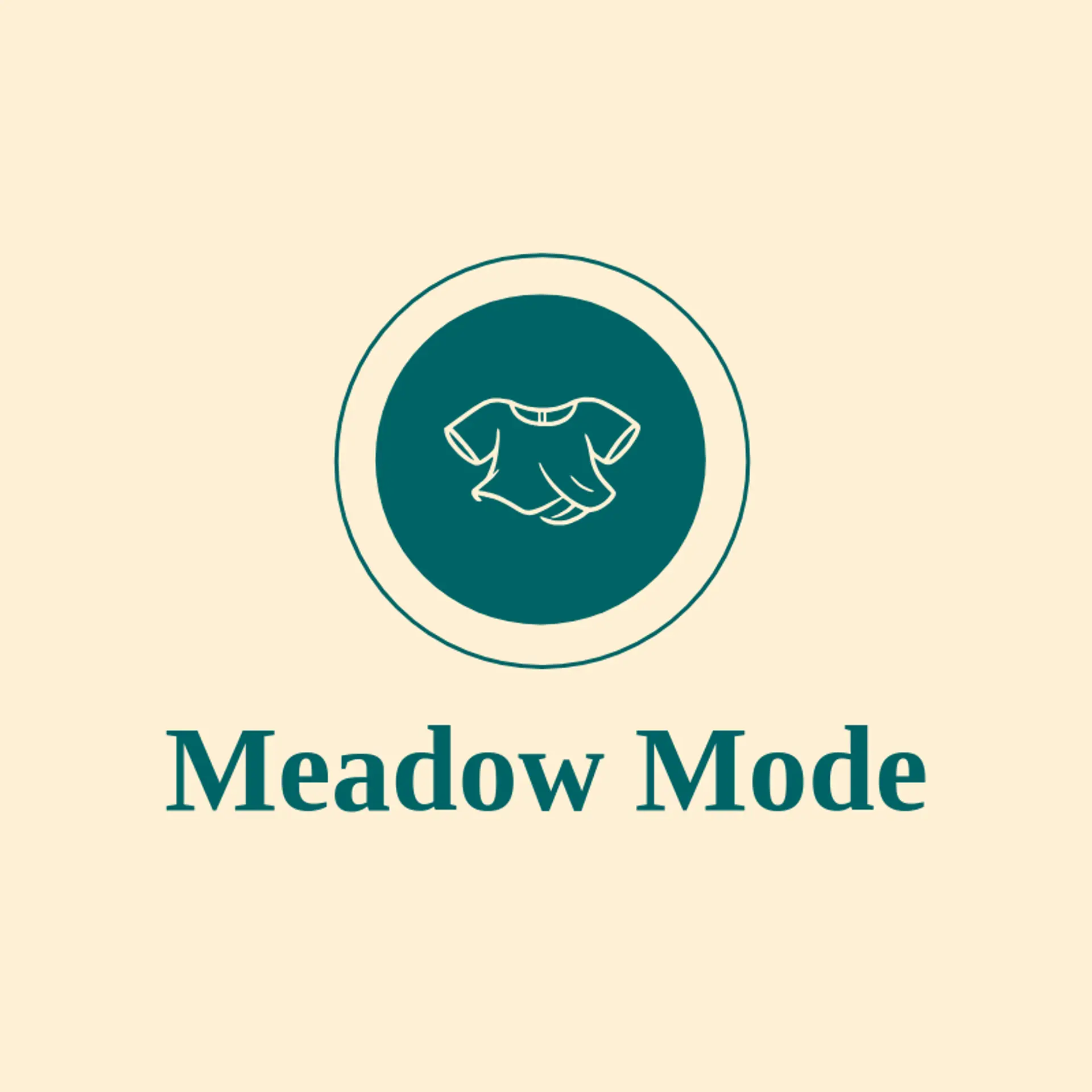 Meadow Mode logo for clothing store