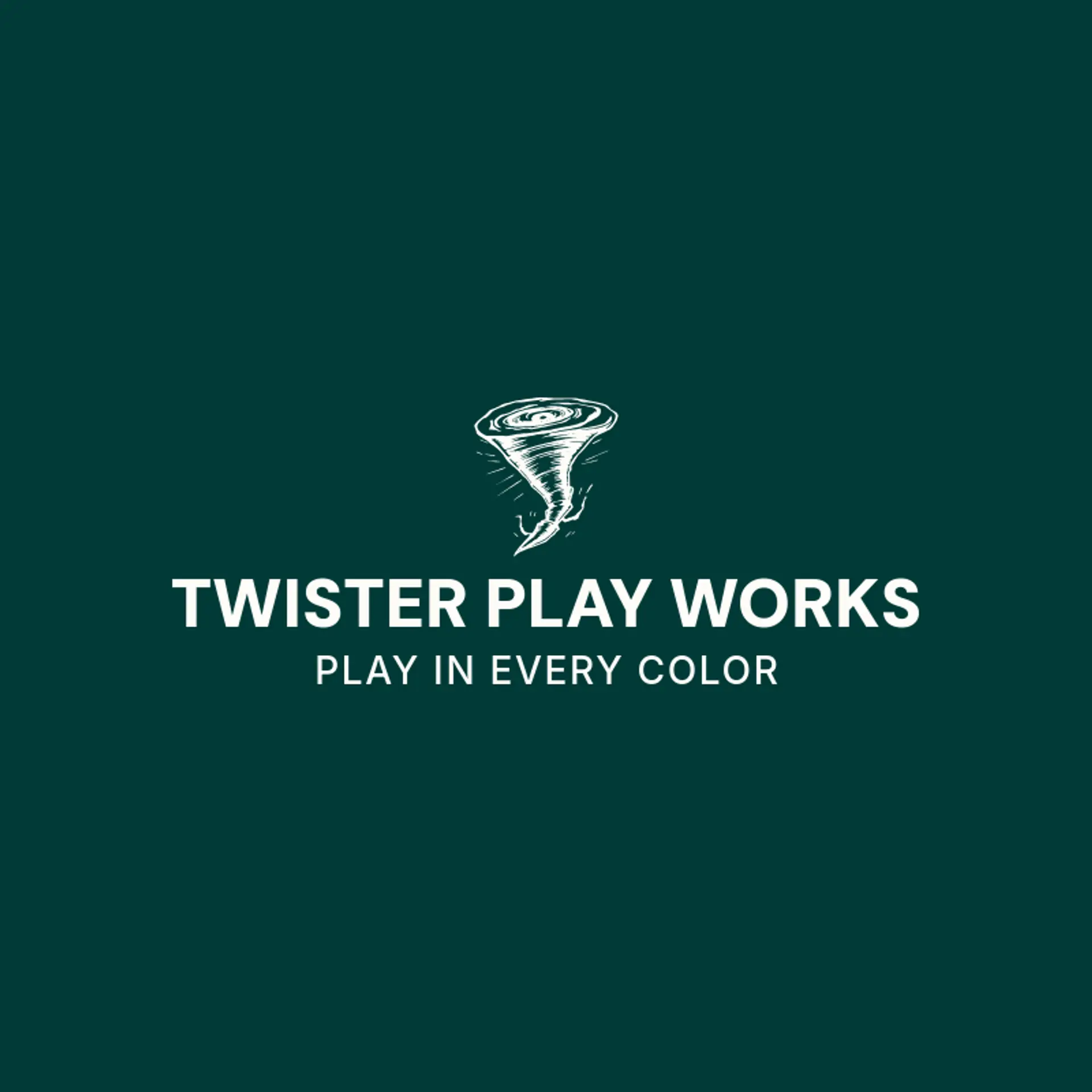 Twister Play Works logo for twister