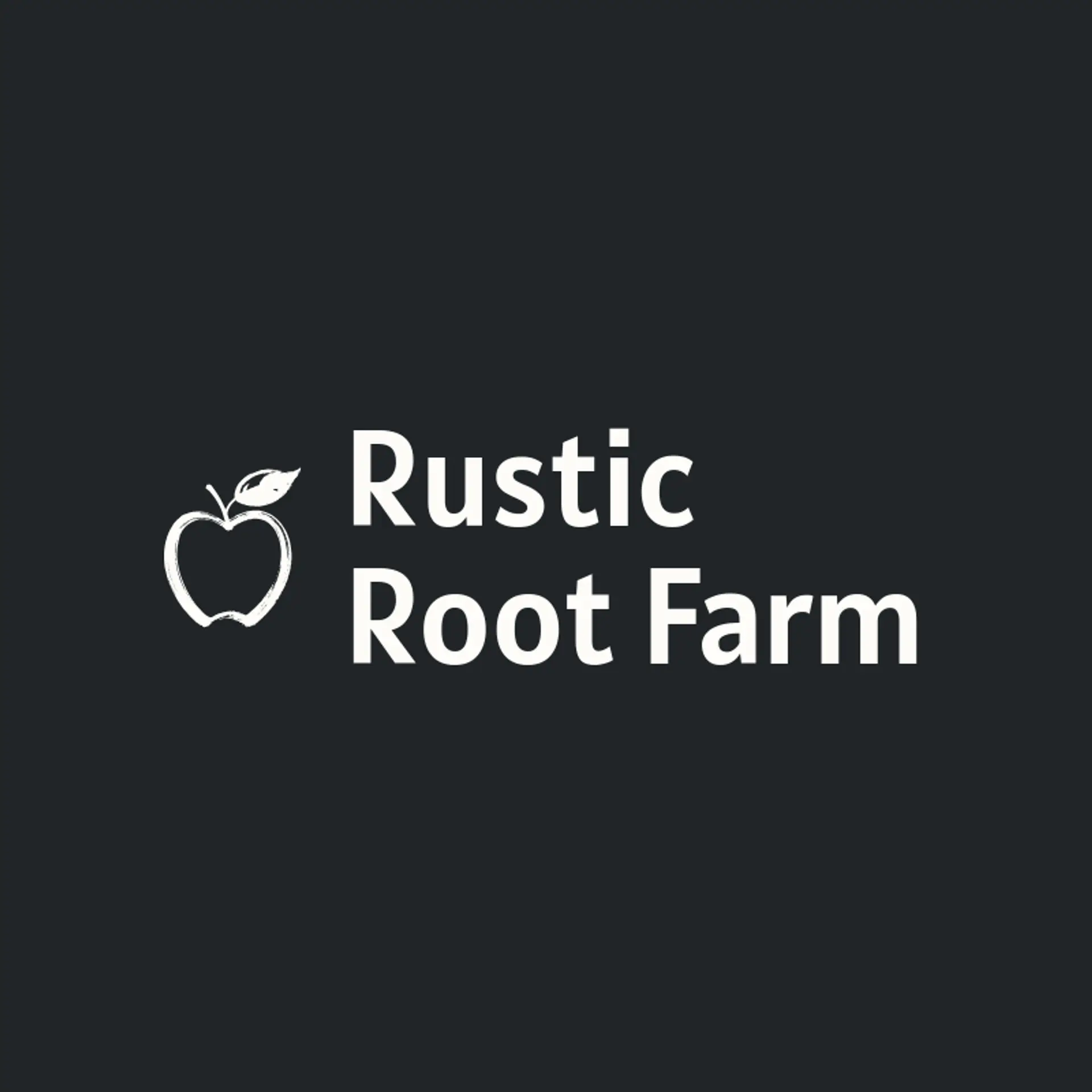 Rustic Root Farm logo for farm