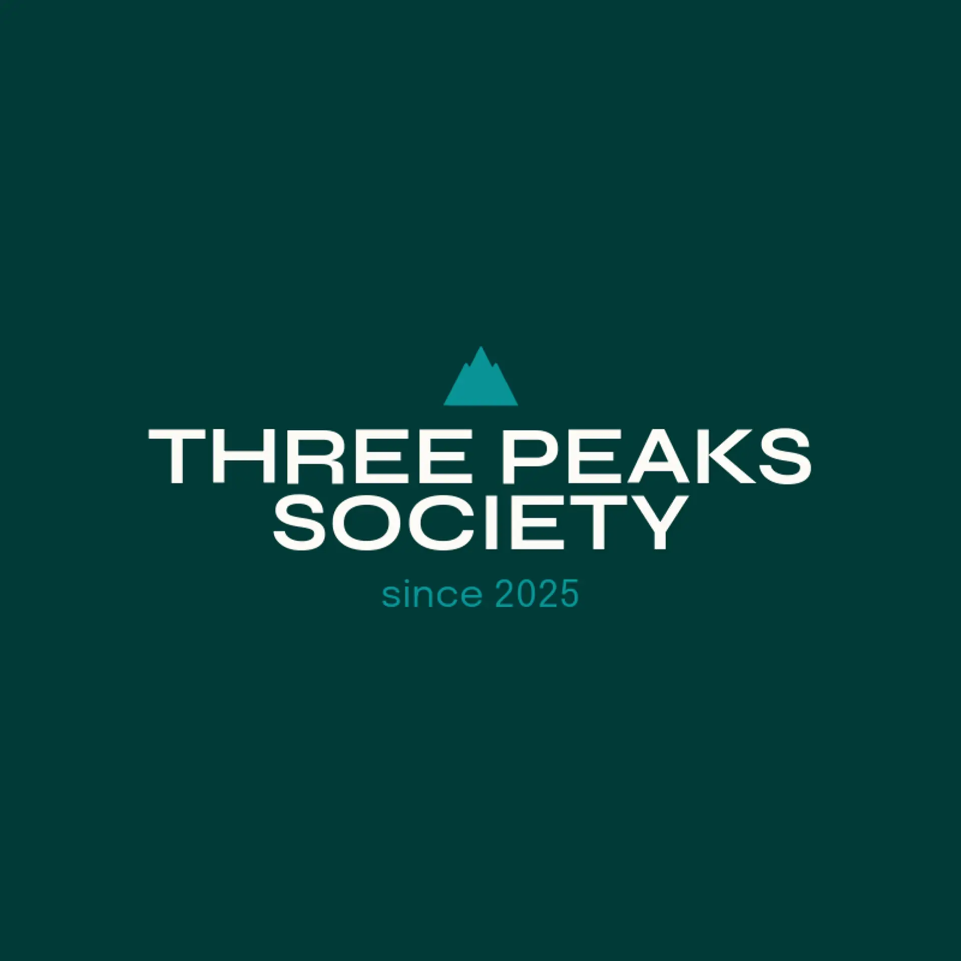 Three Peaks Society logo for trishul