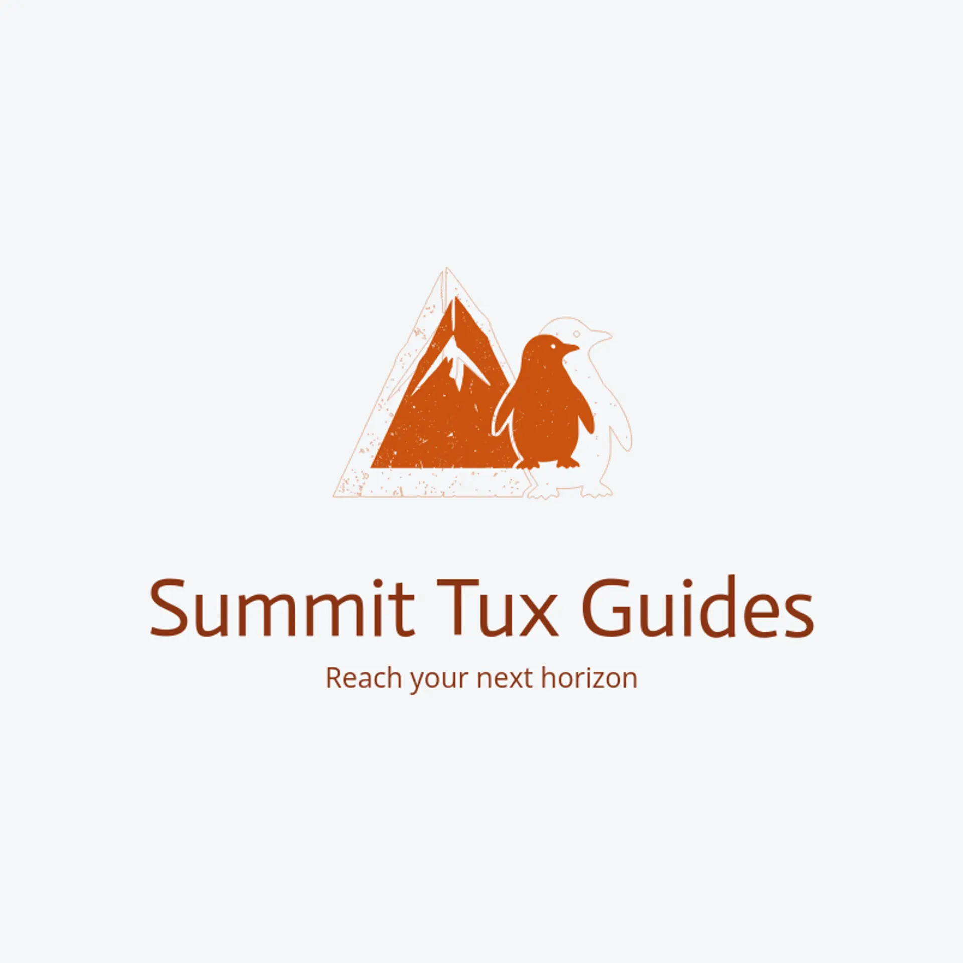 Summit Tux Guides logo for penguin