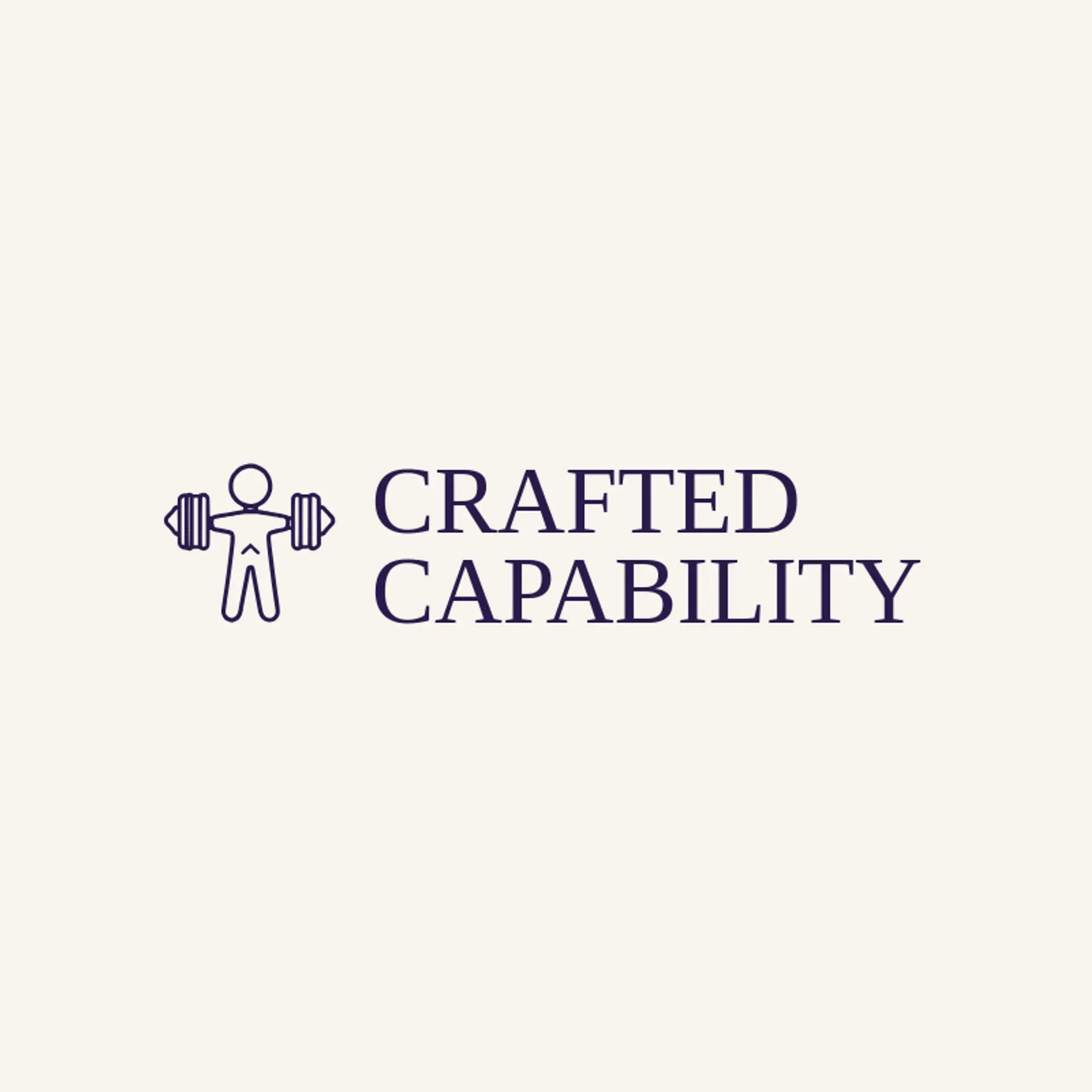Crafted Capability logo for training