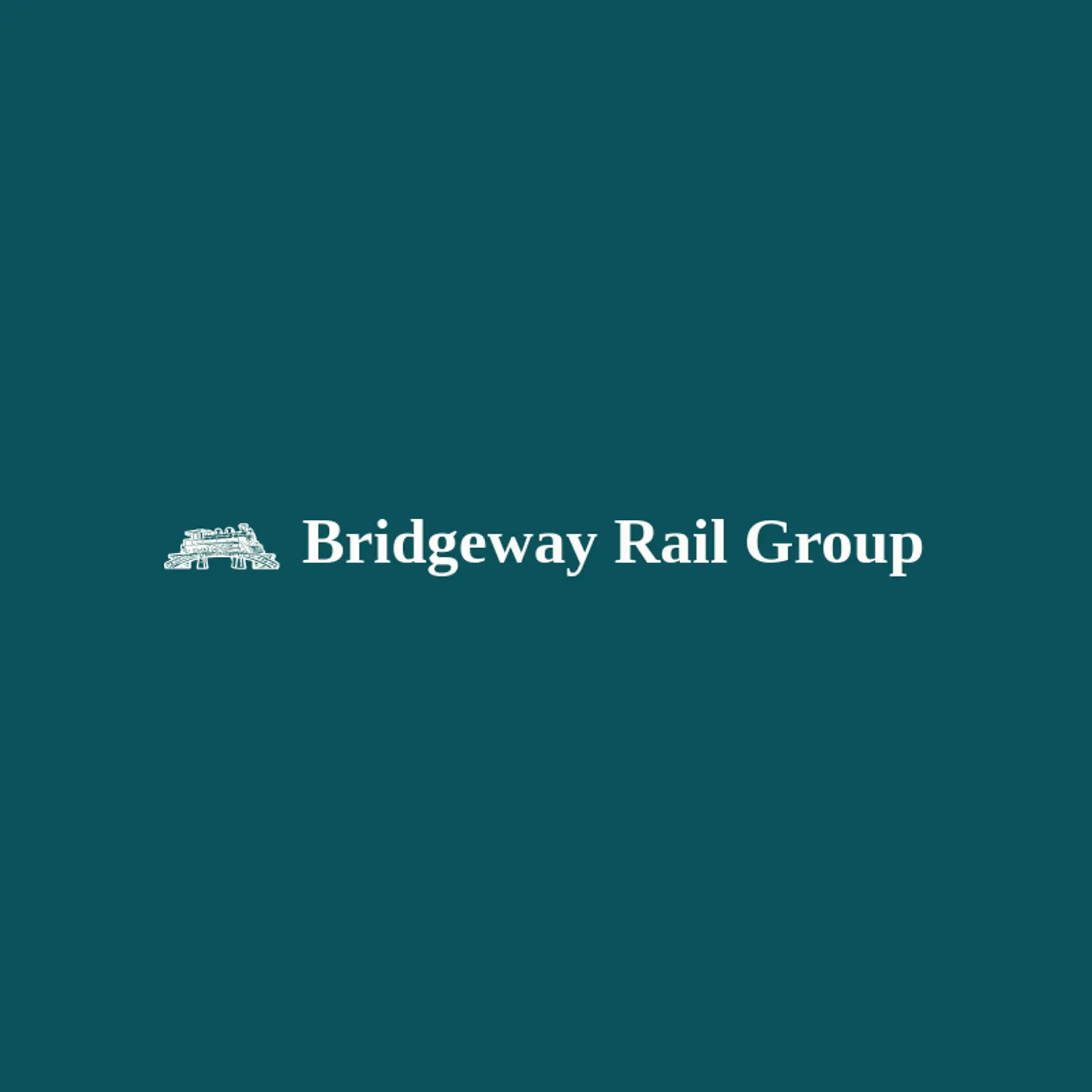 Bridgeway Rail Group logo for railroad