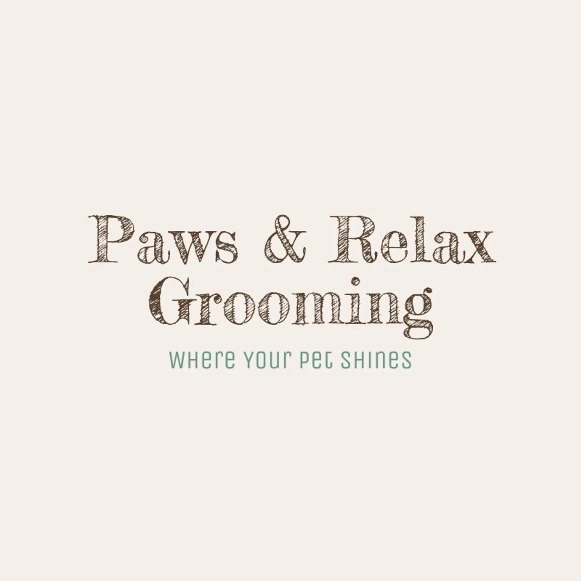 Dapper Paws Grooming Salon logo for grooming salon