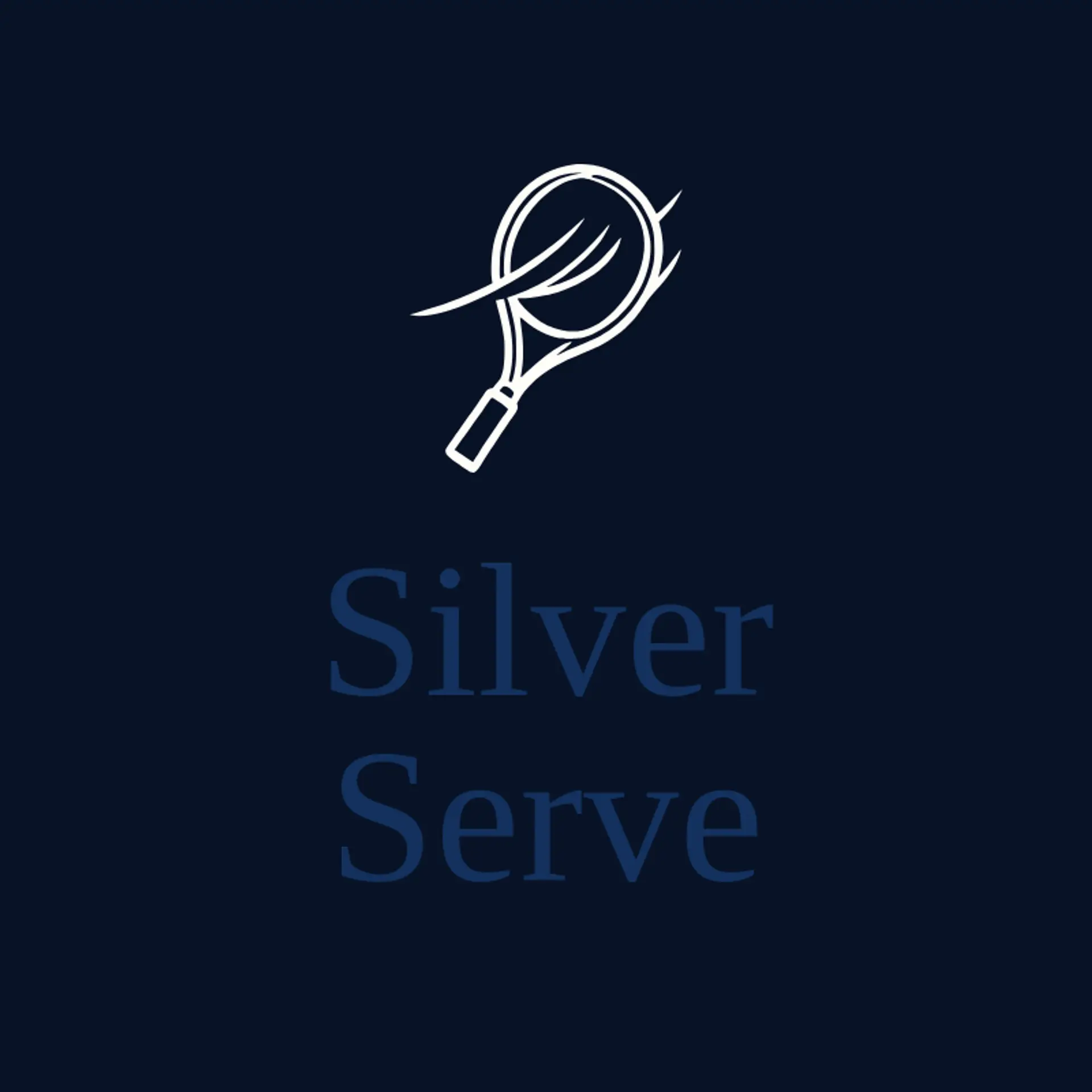 Silver Serve logo for tennis