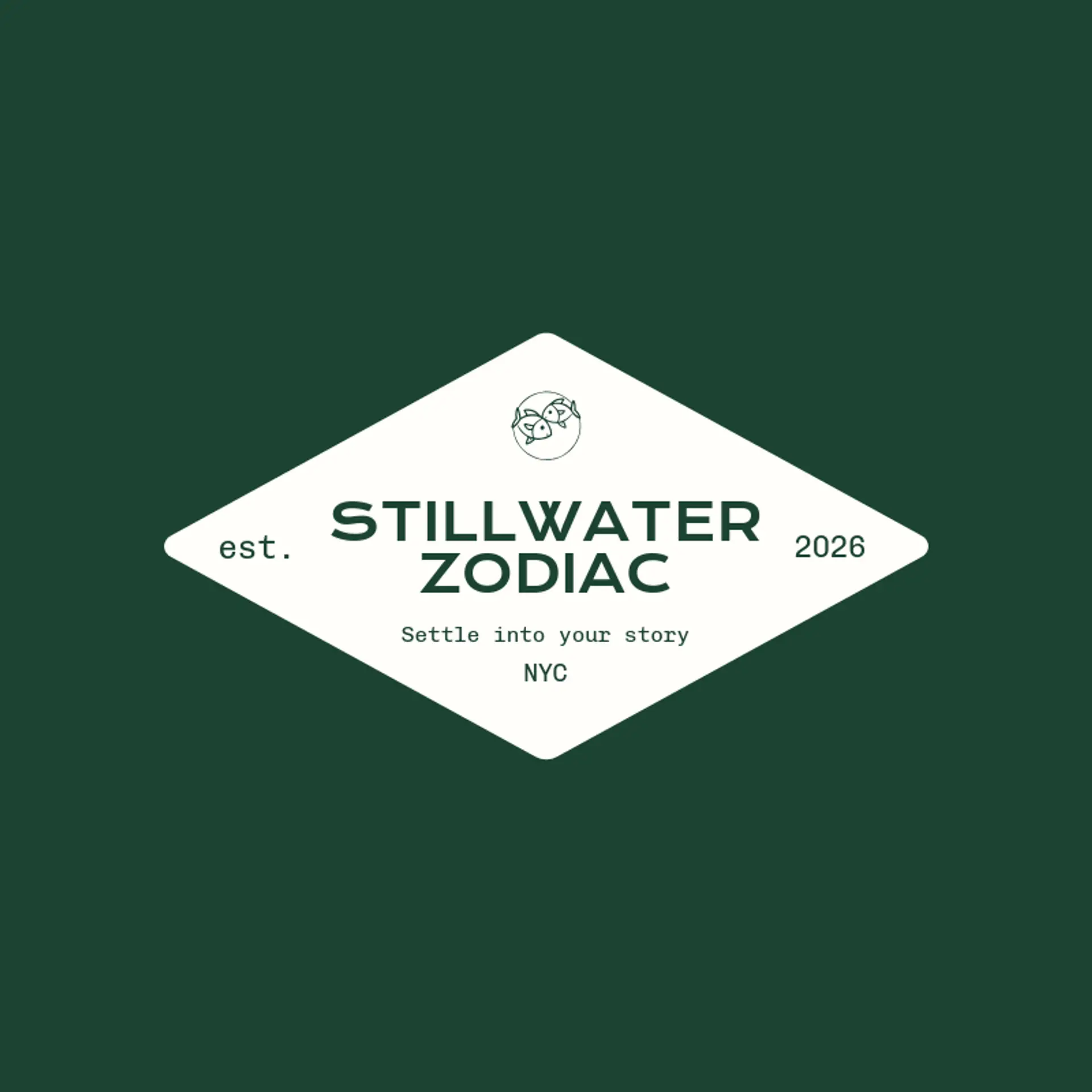 Stillwater Zodiac logo for pisces