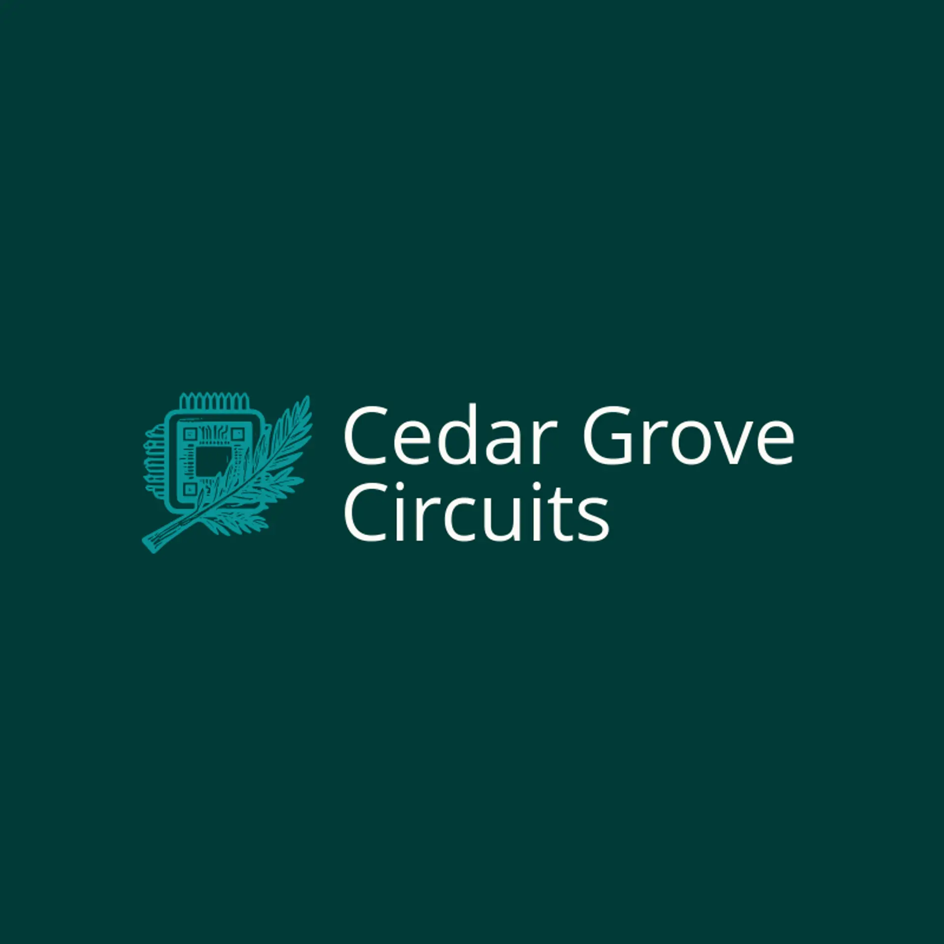 Cedar Grove Circuits logo for chip