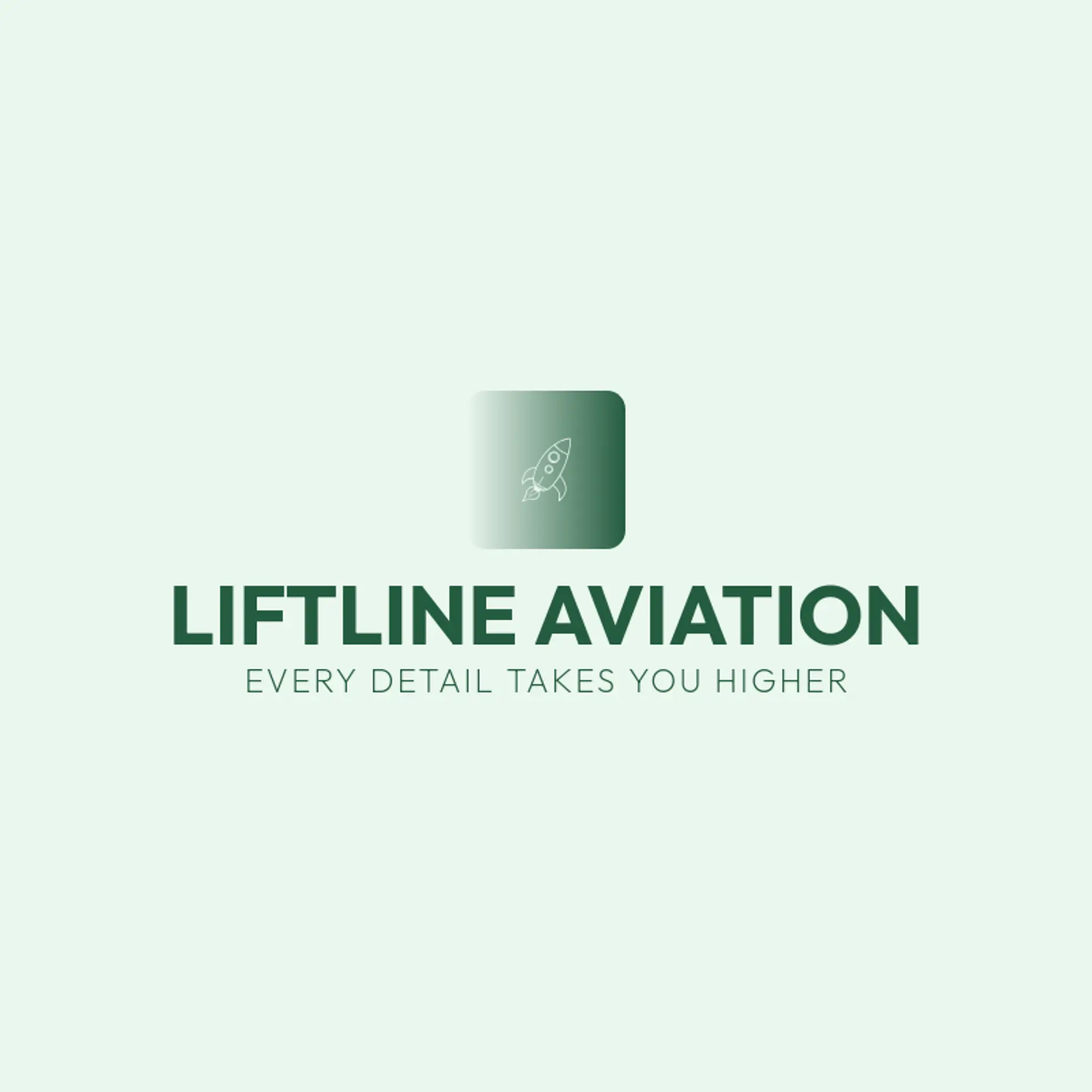 Liftline Aviation logo for aero