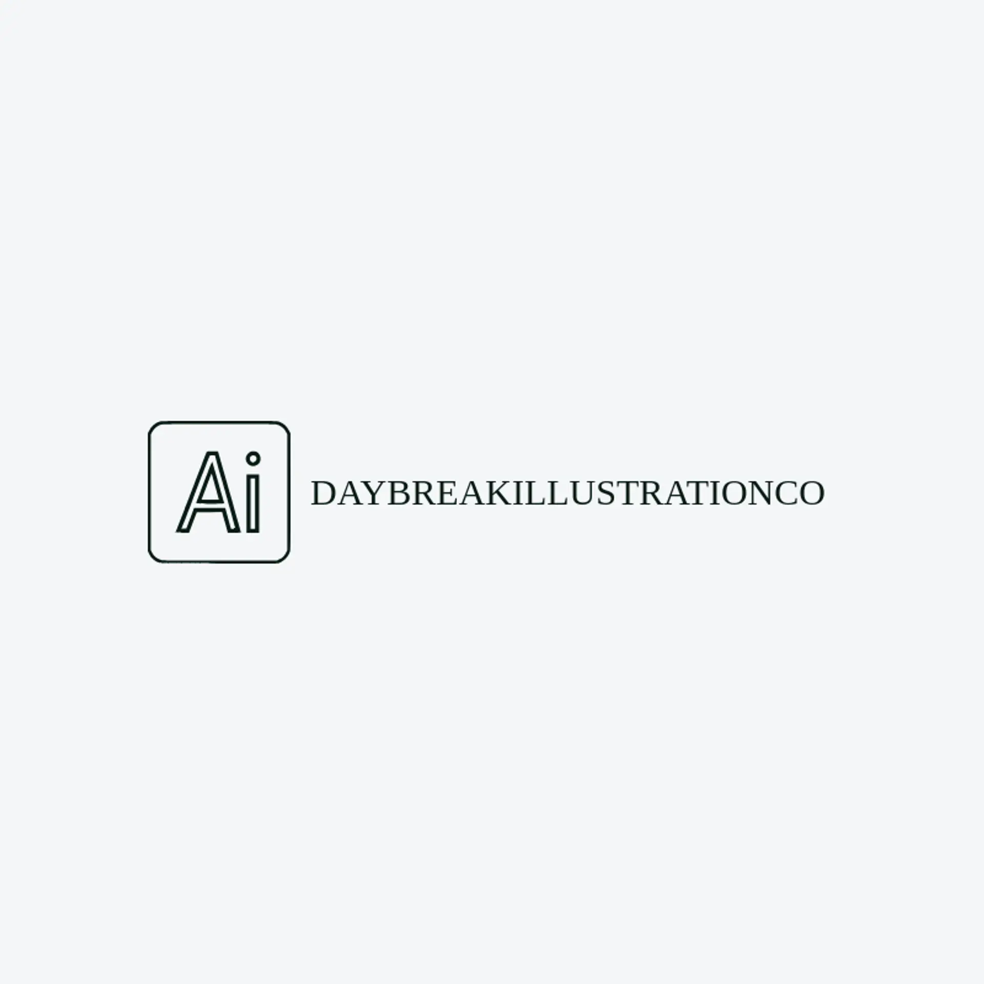 Daybreak Illustration Co logo for illustrator