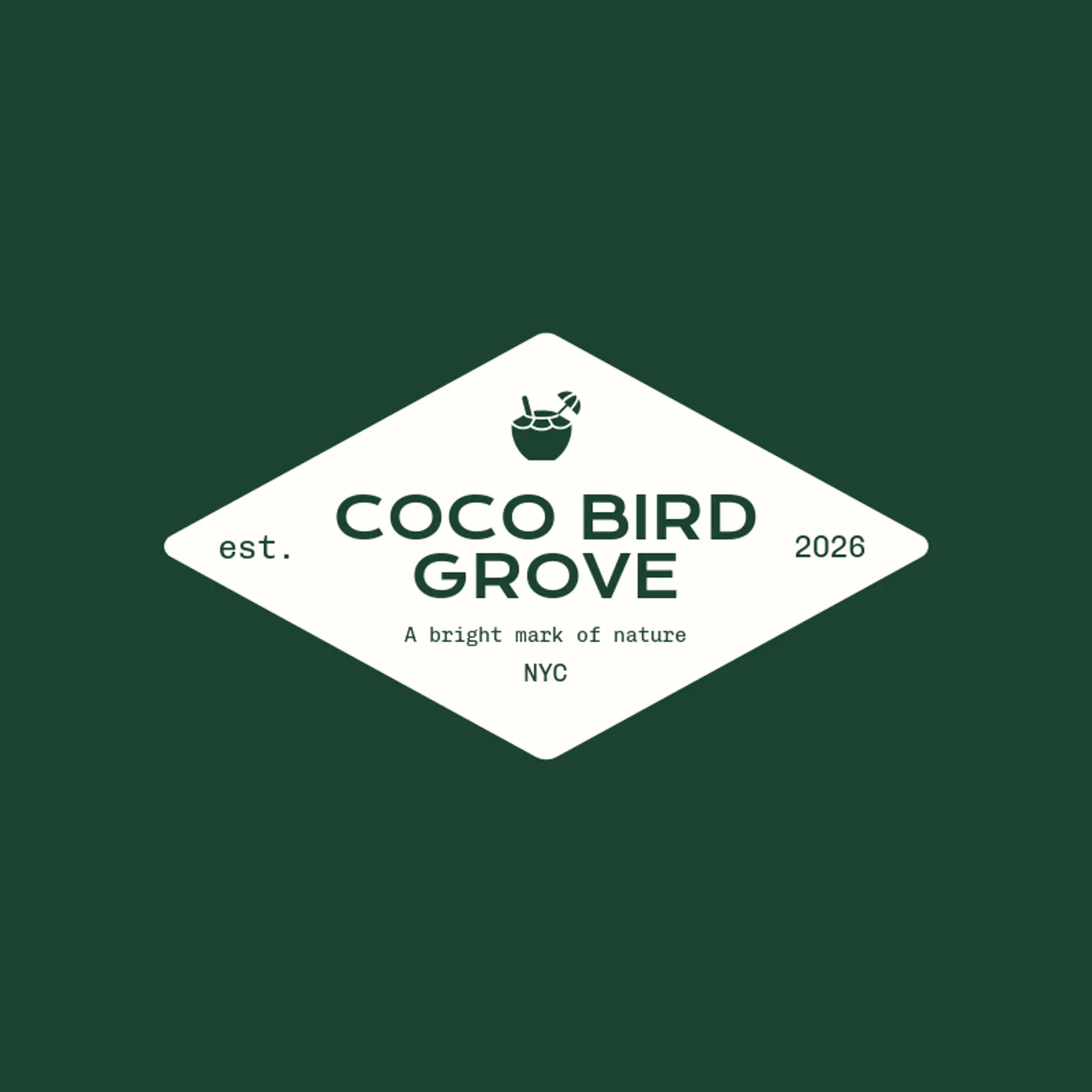 Coco Bird Grove logo for coco