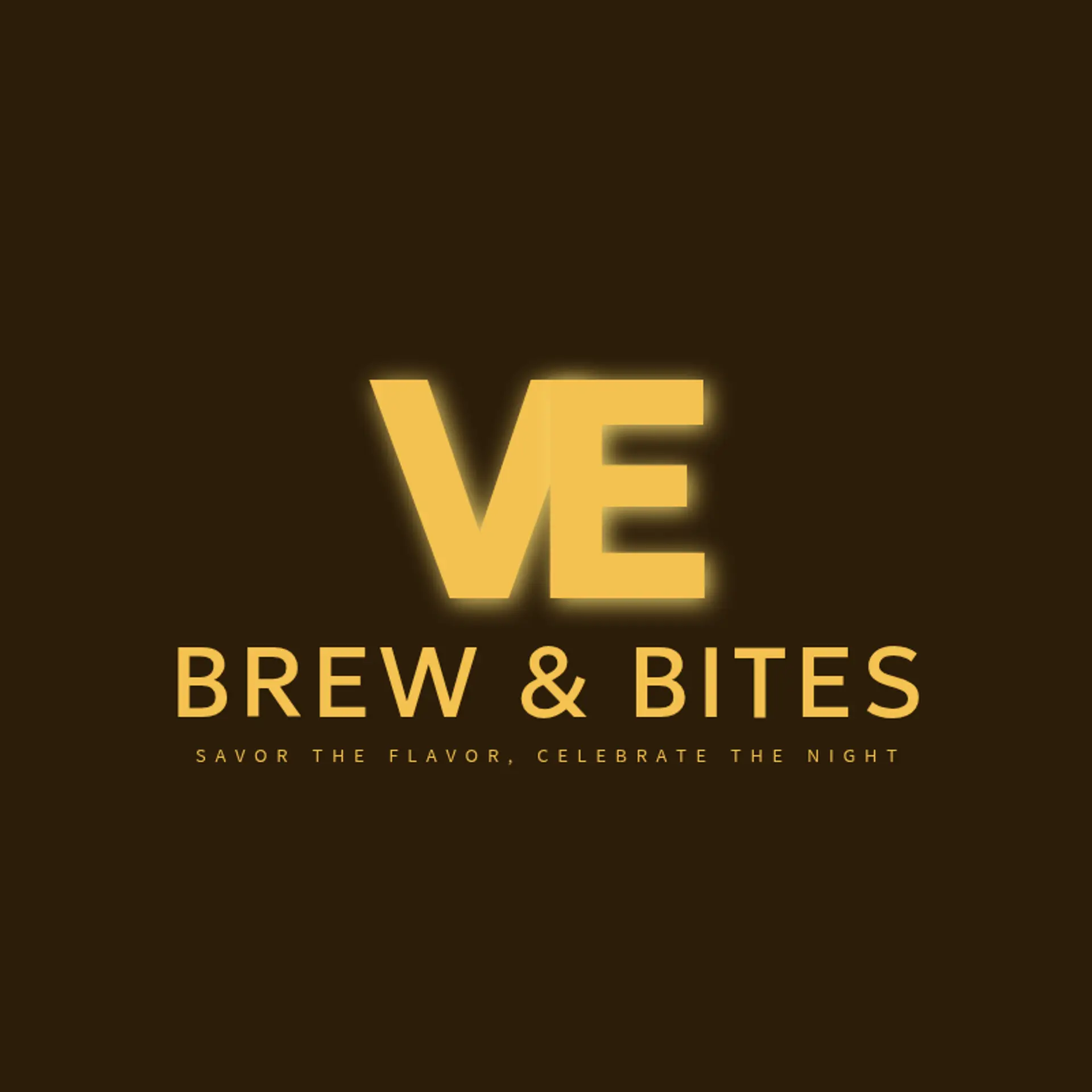 Brew & Bites logo for bar restaurant