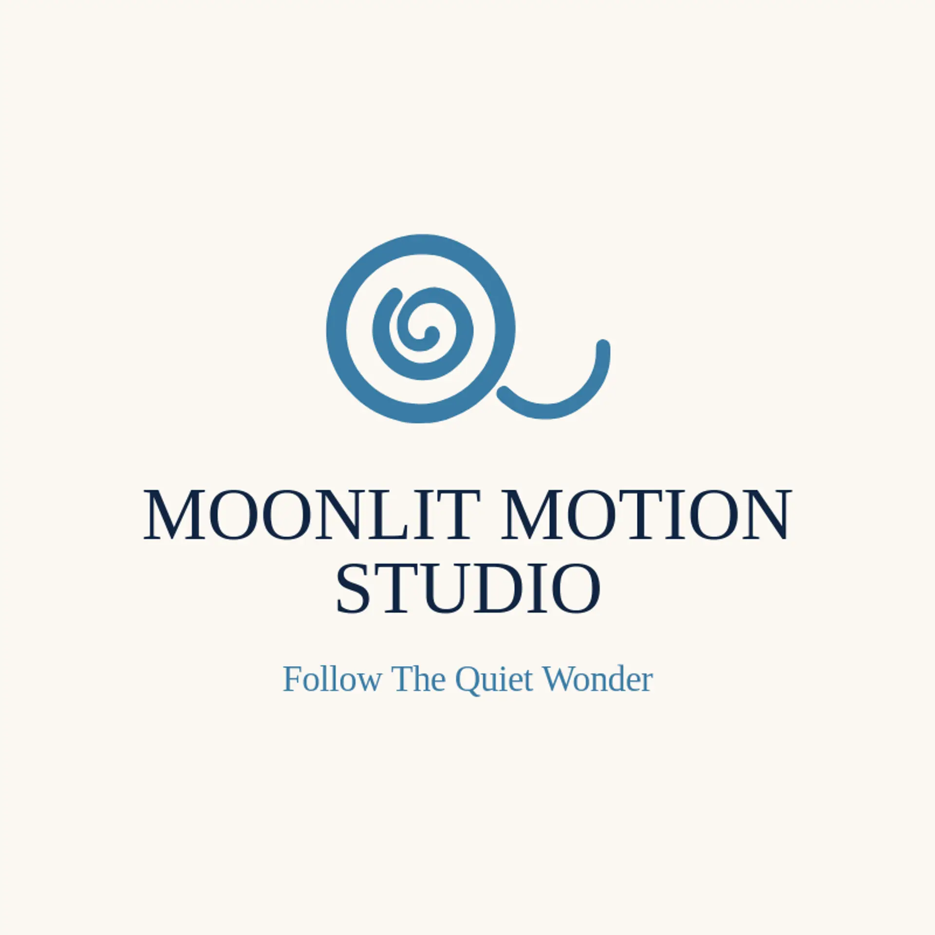 Moonlit Motion Studio logo for spiral