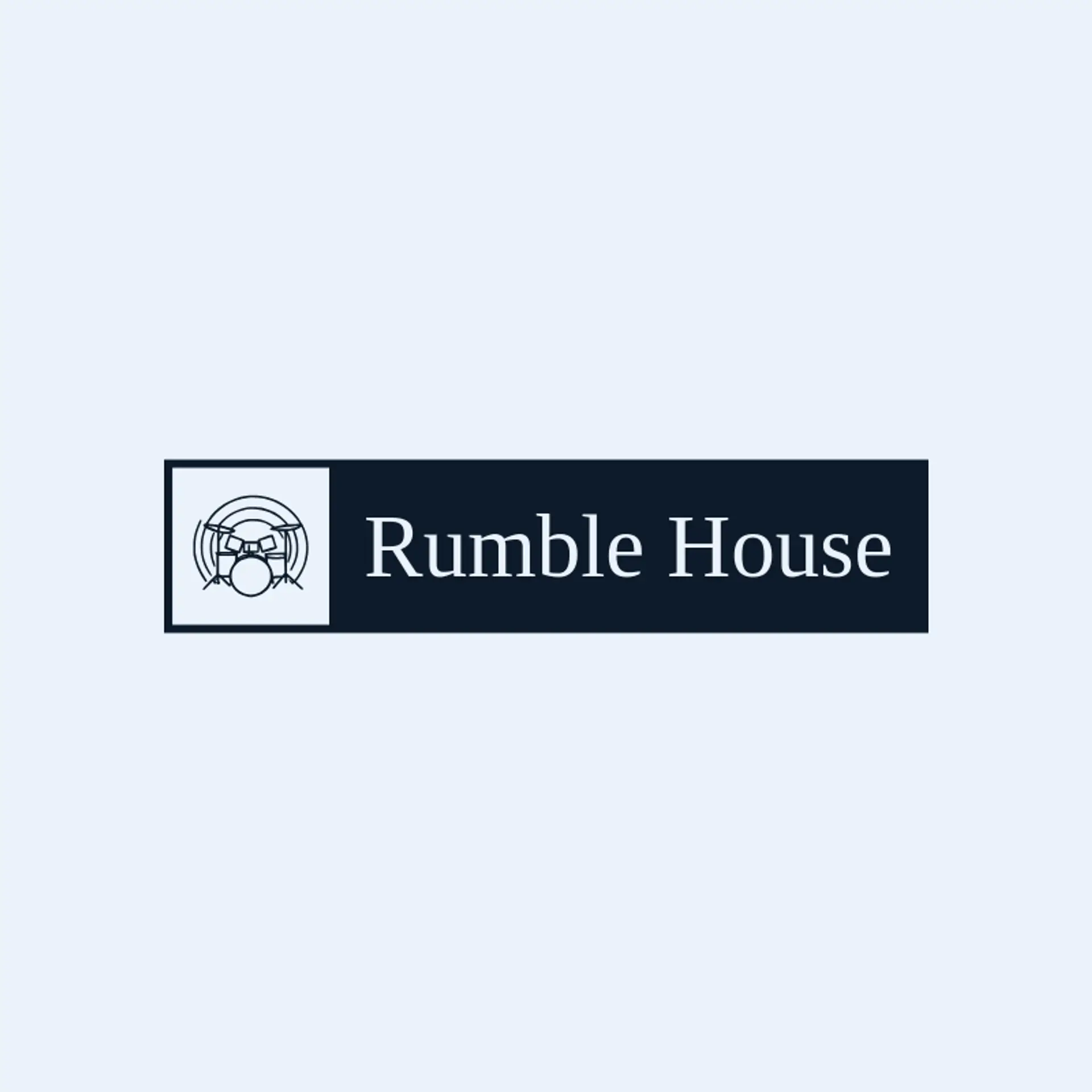 Rumble House logo for rock and roll