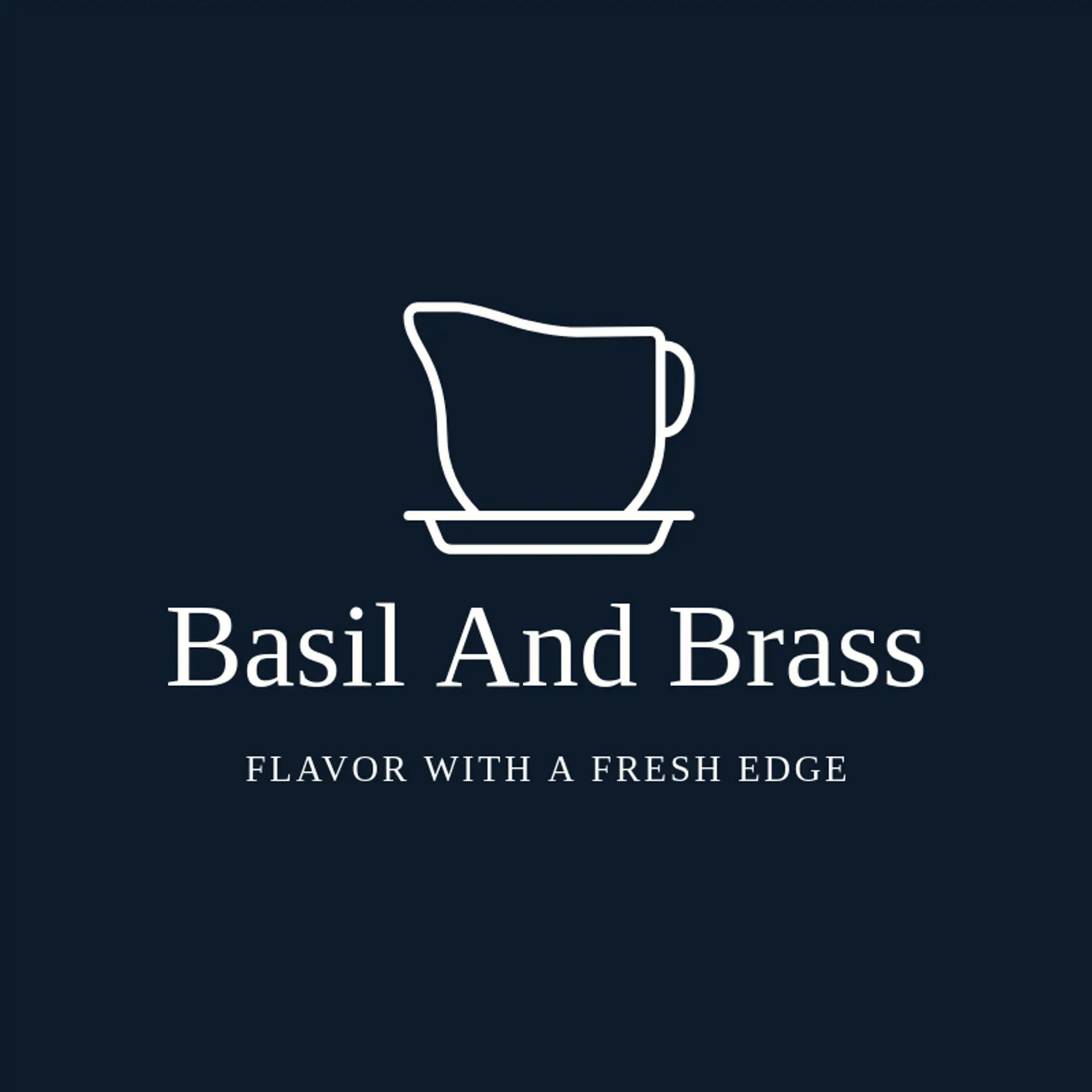 Basil and Brass logo for curry