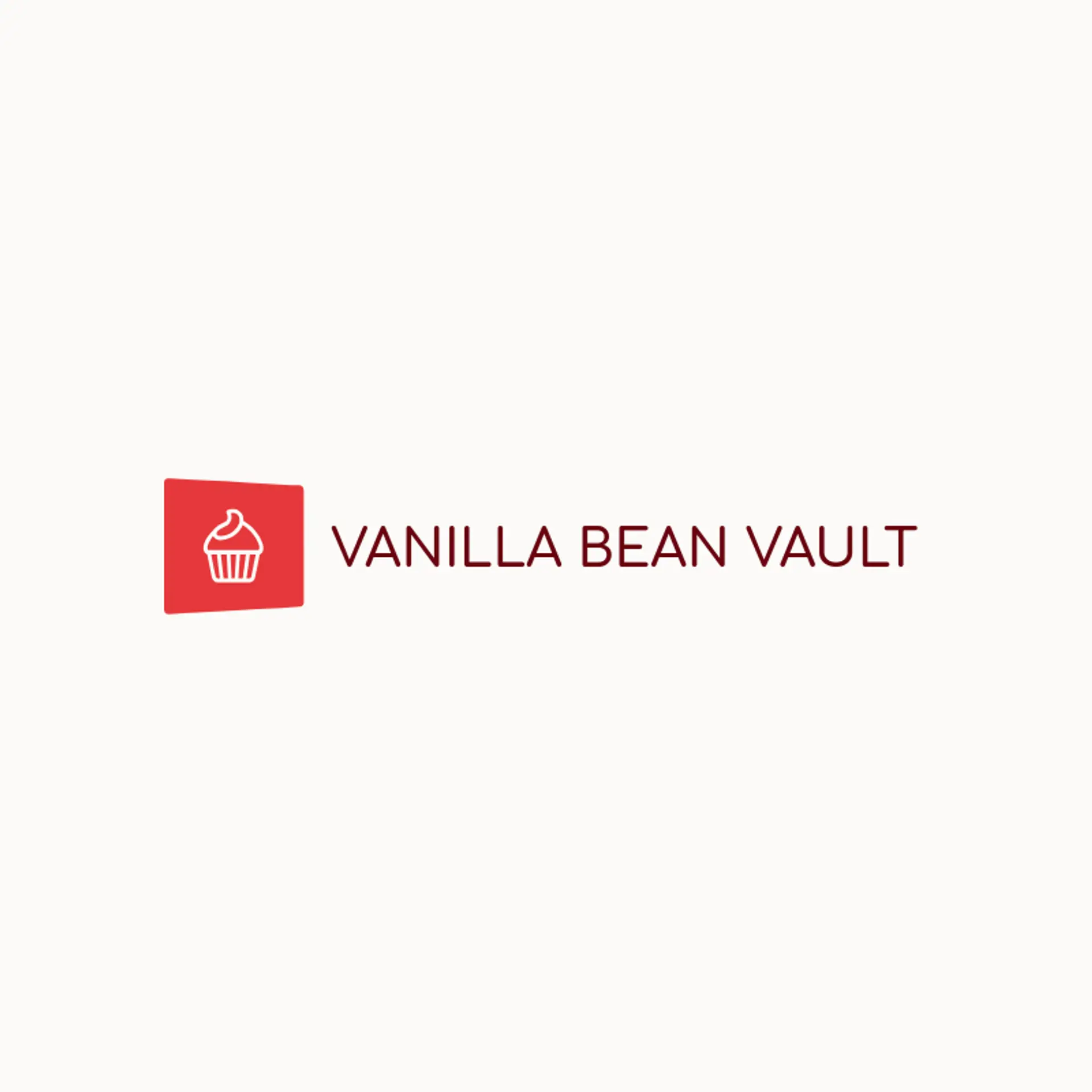 Vanilla Bean Vault logo for cupcake
