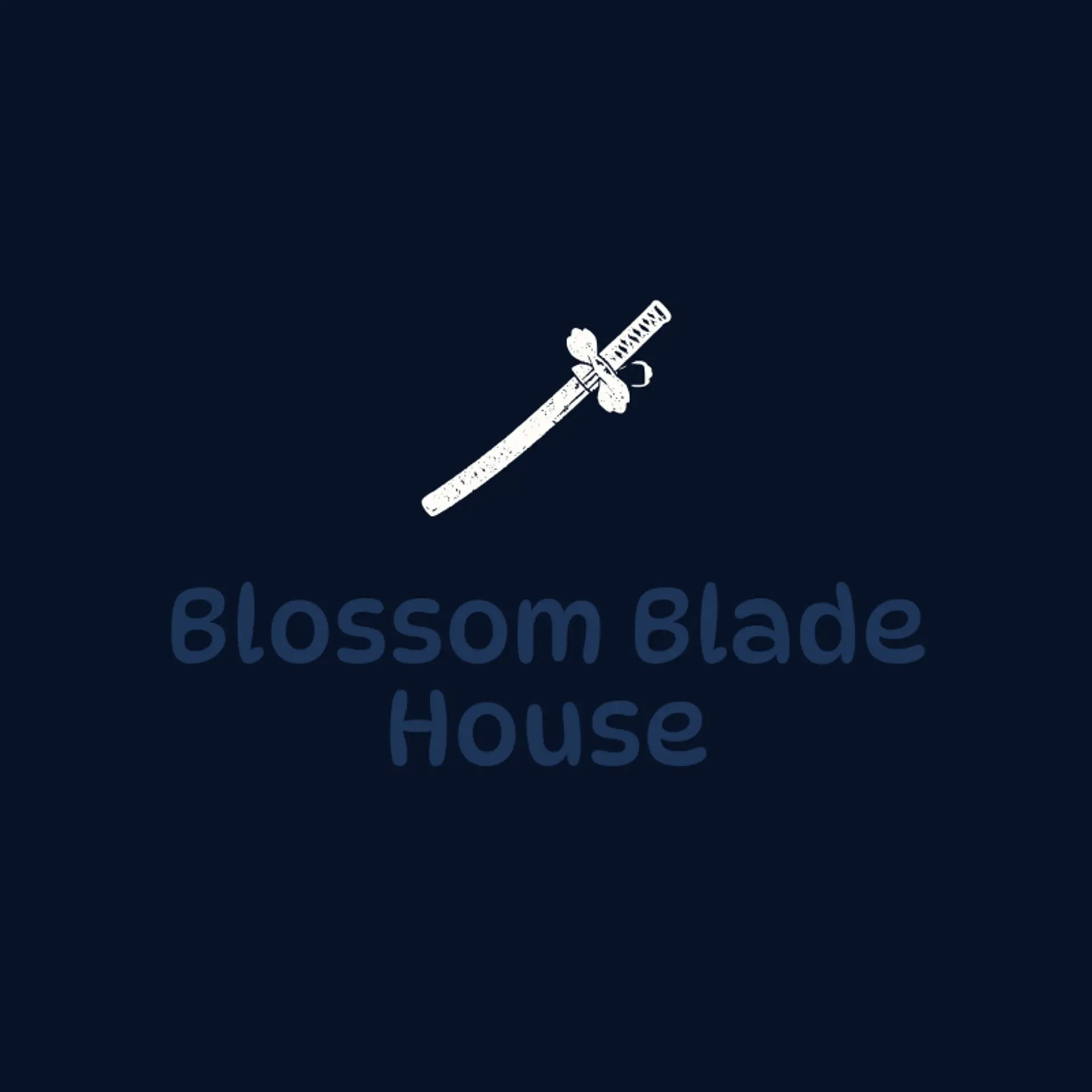 Blossom Blade House logo for samurai