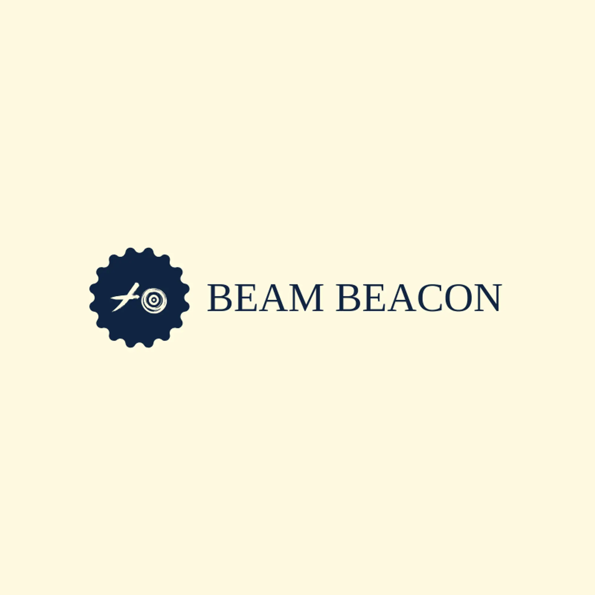 Beam Beacon logo for laser