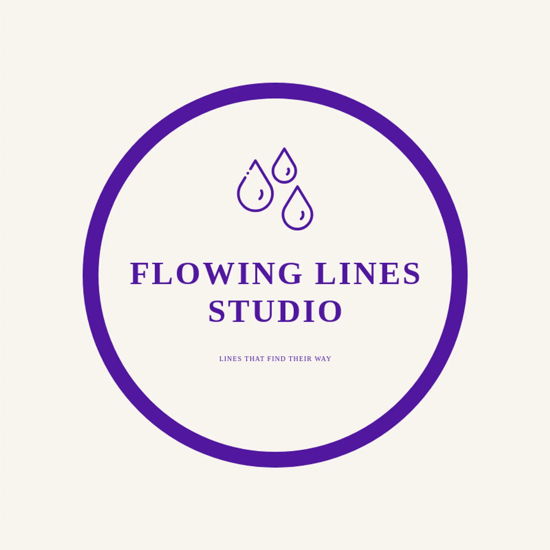 Flowing Lines Studio logo for ripple