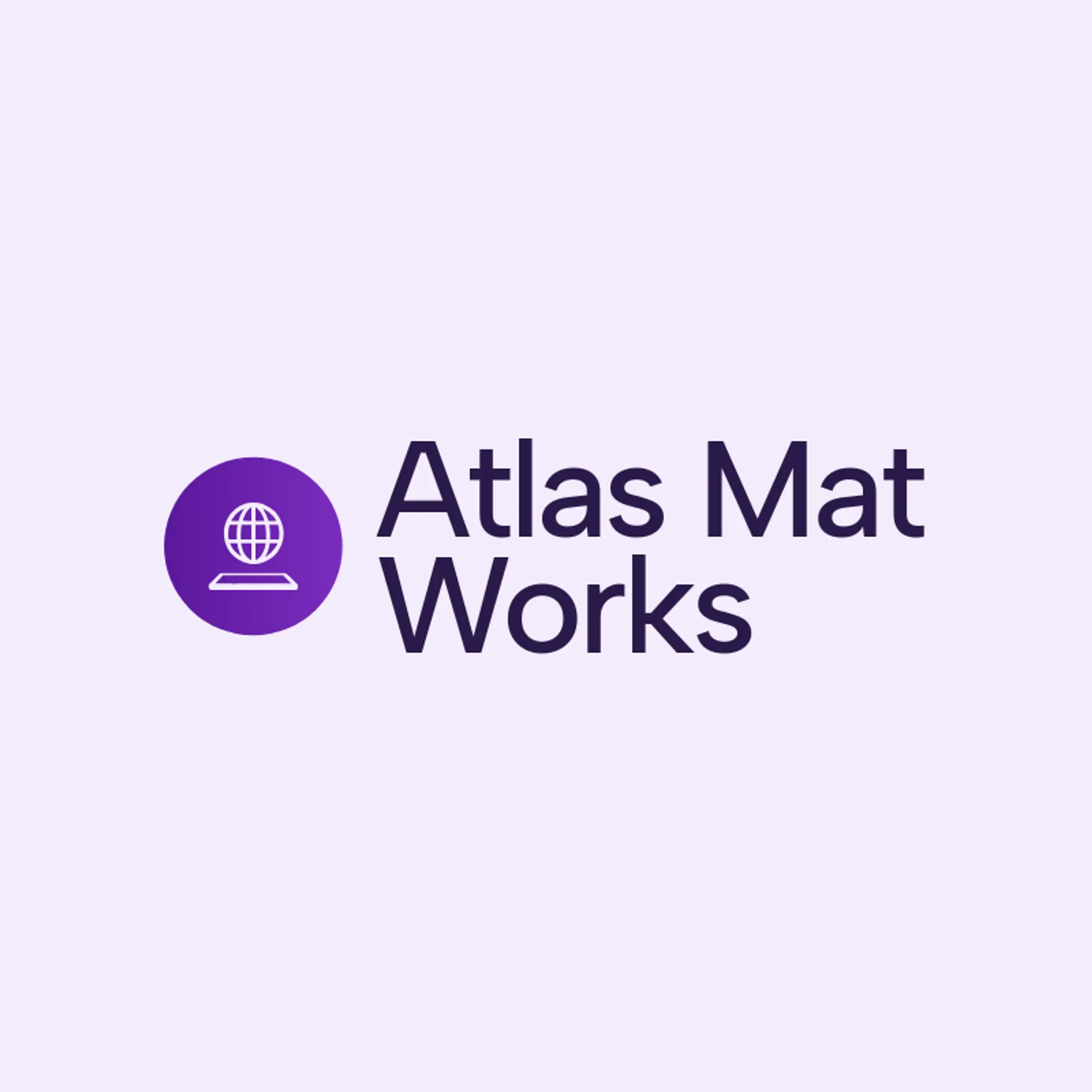 Atlas Mat Works logo for wrestling
