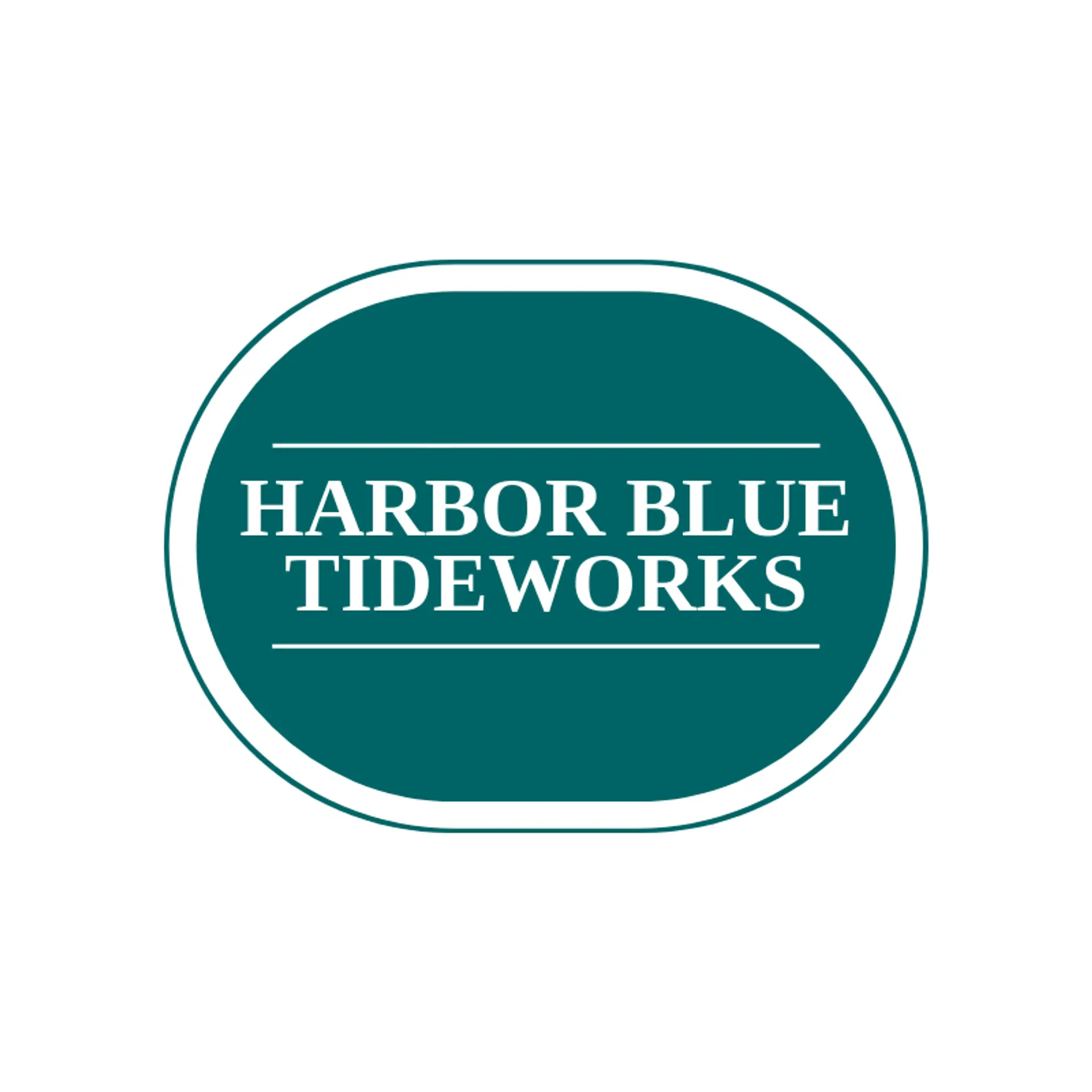 Harbor Blue Tideworks logo for tide