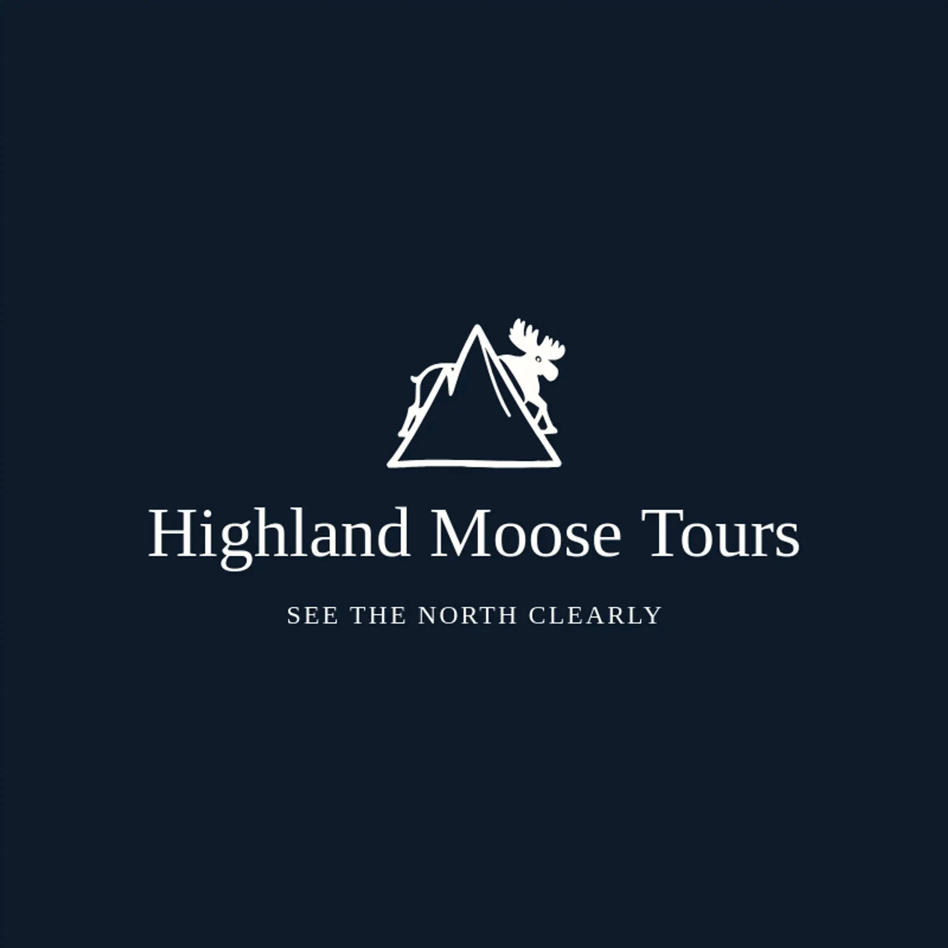 Highland Moose Tours logo for moose