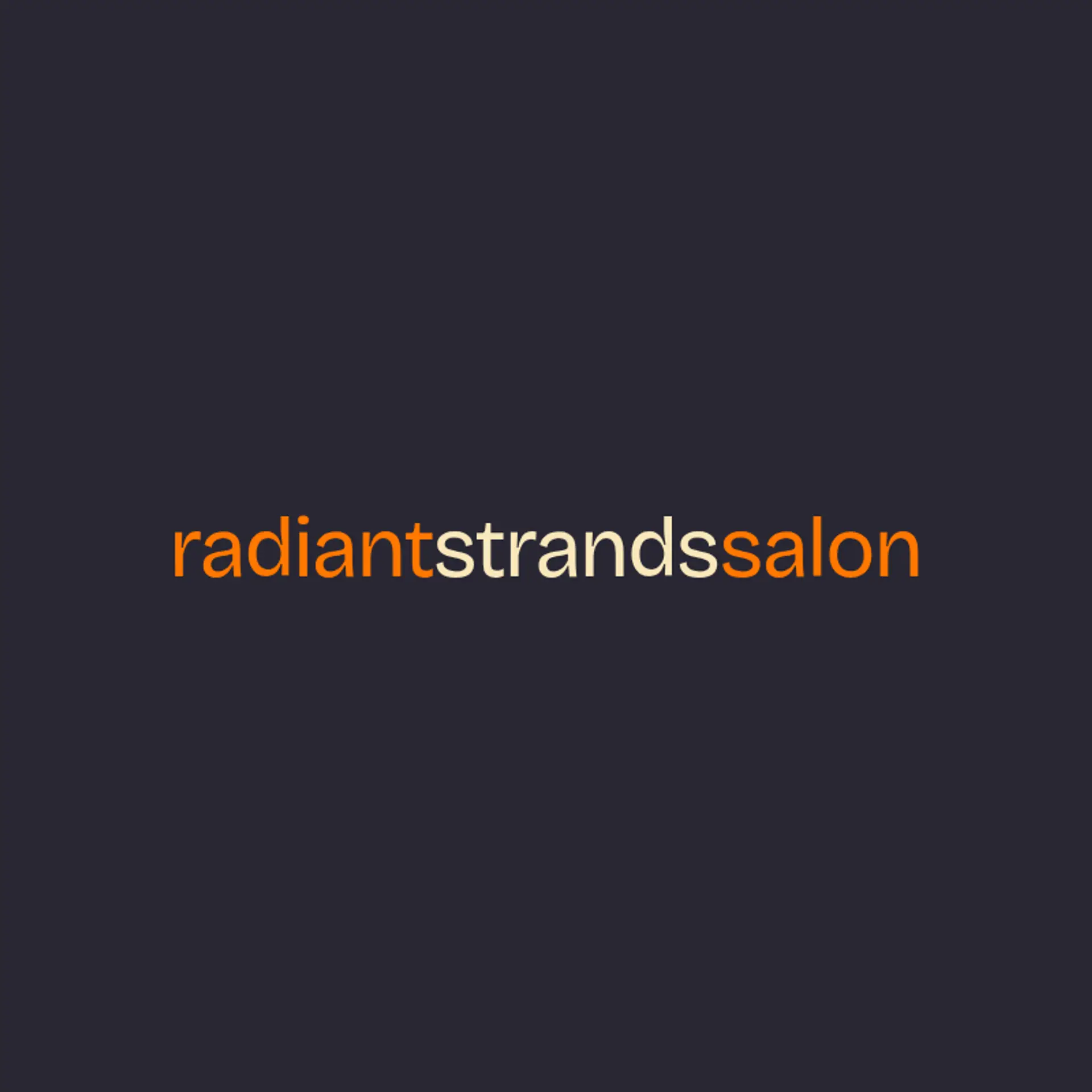 Radiance Salon logo for salon