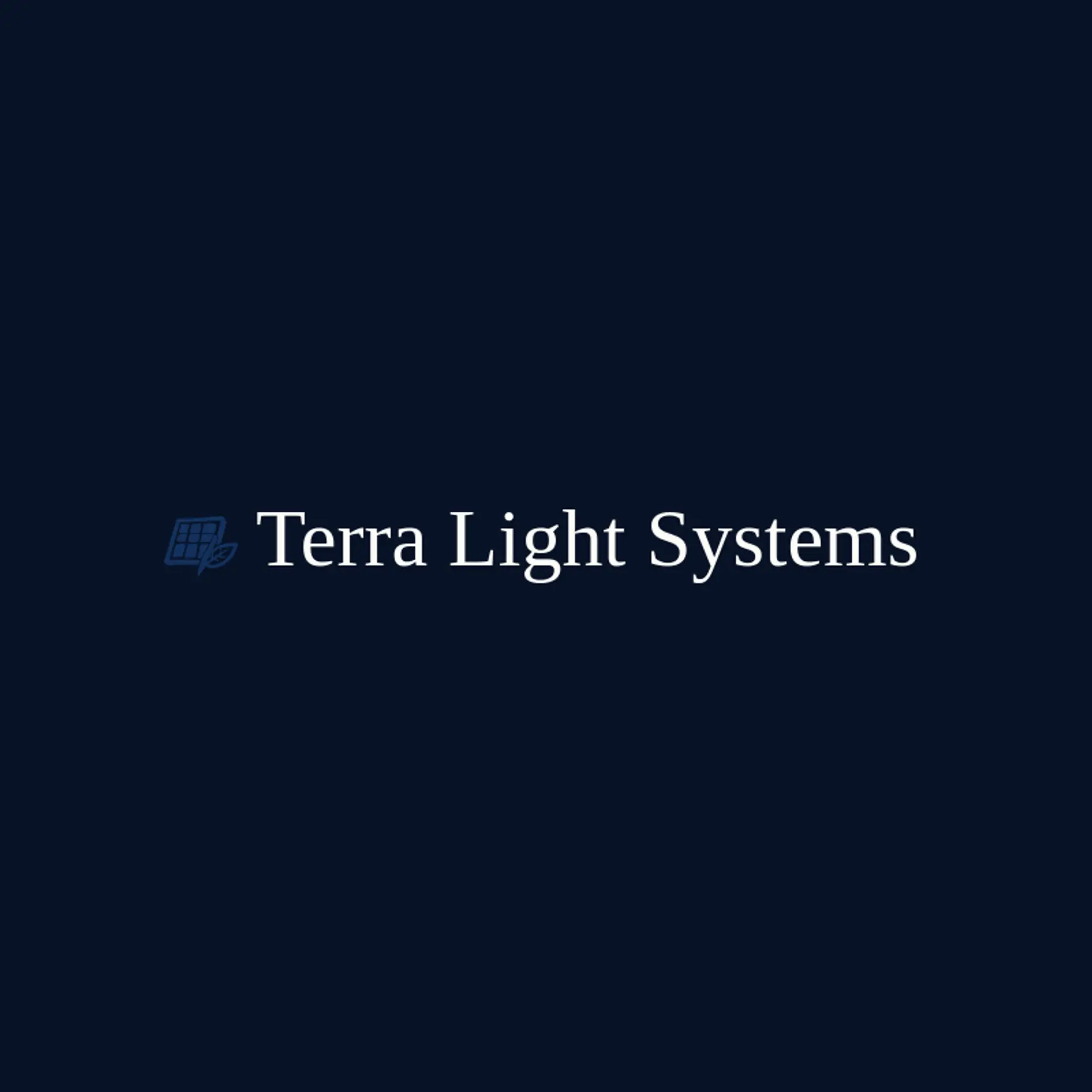 Terra Light Systems logo for solar panel