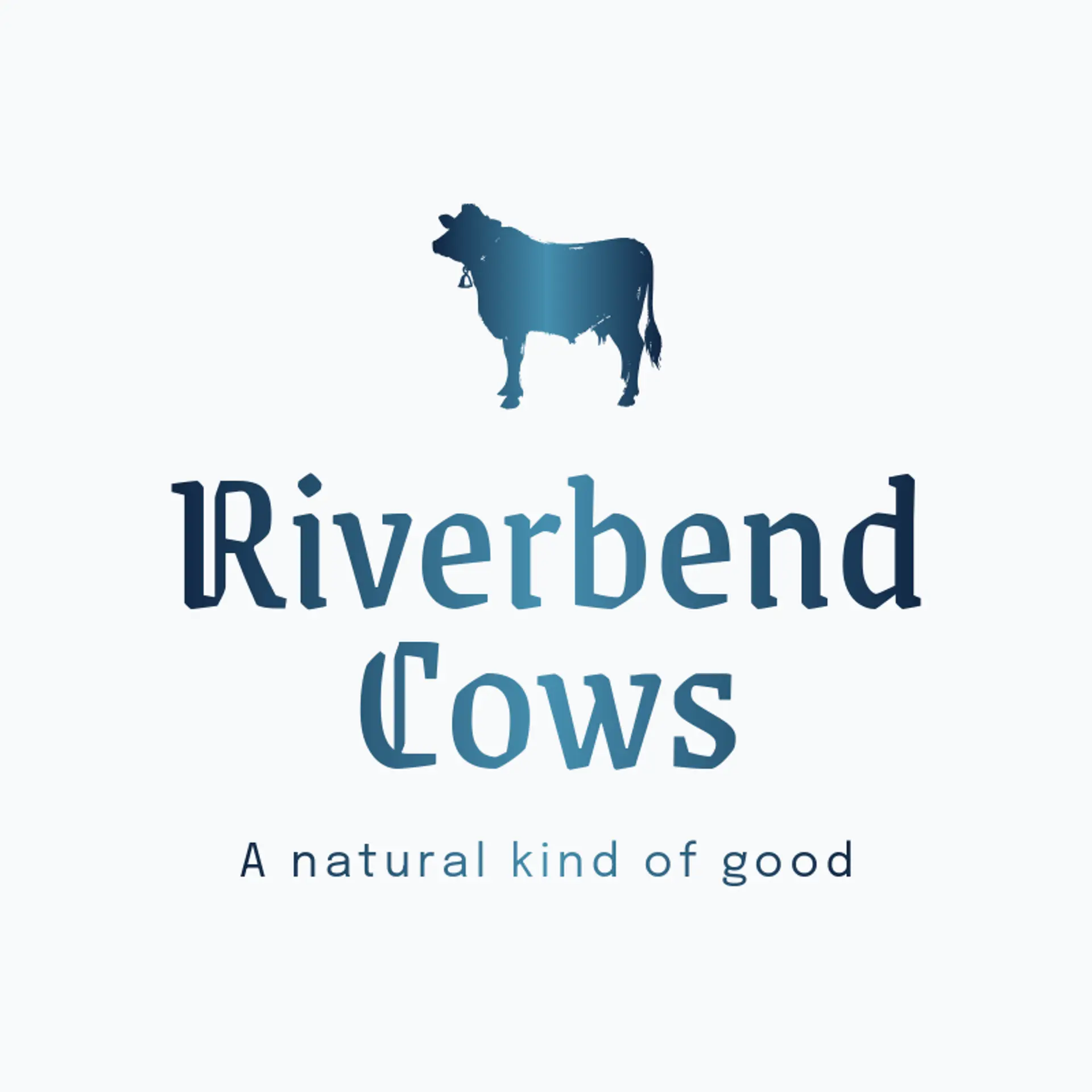 Riverbend Cows logo for cow