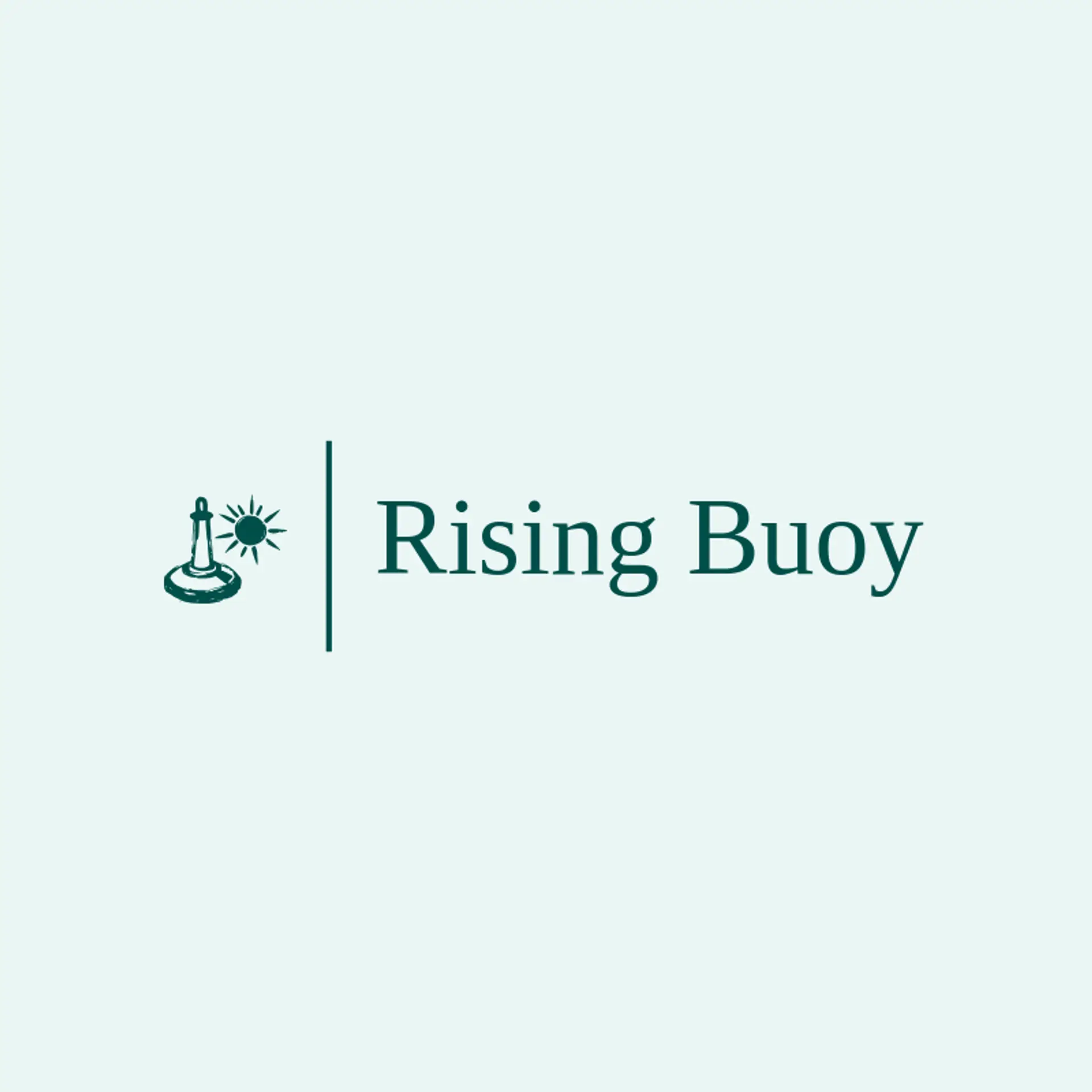 Rising Buoy logo for ocean
