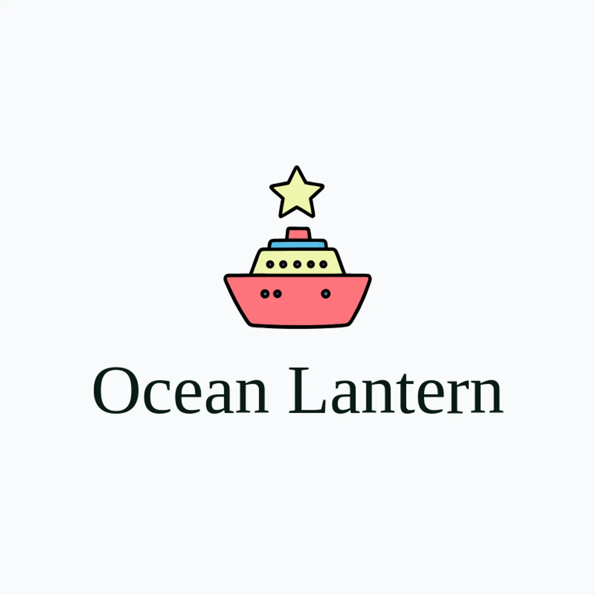 Ocean Lantern logo for cruise ship