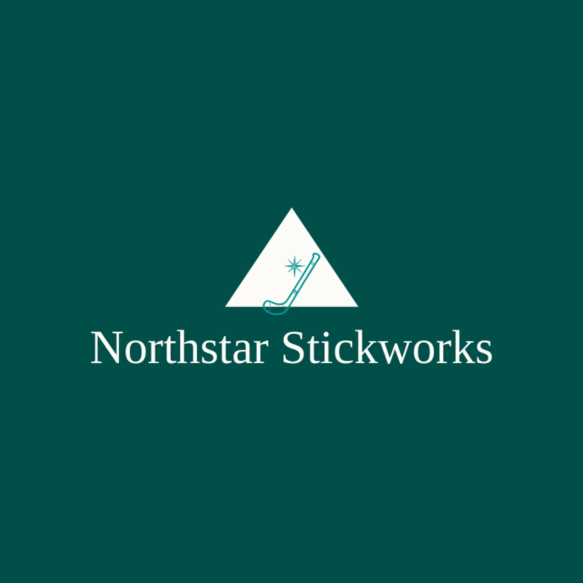 Northstar Stickworks logo for hockey stick
