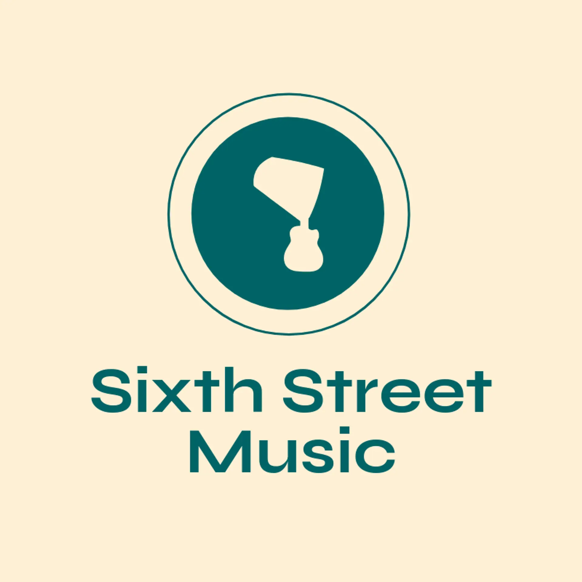 Sixth Street Music logo for guitar