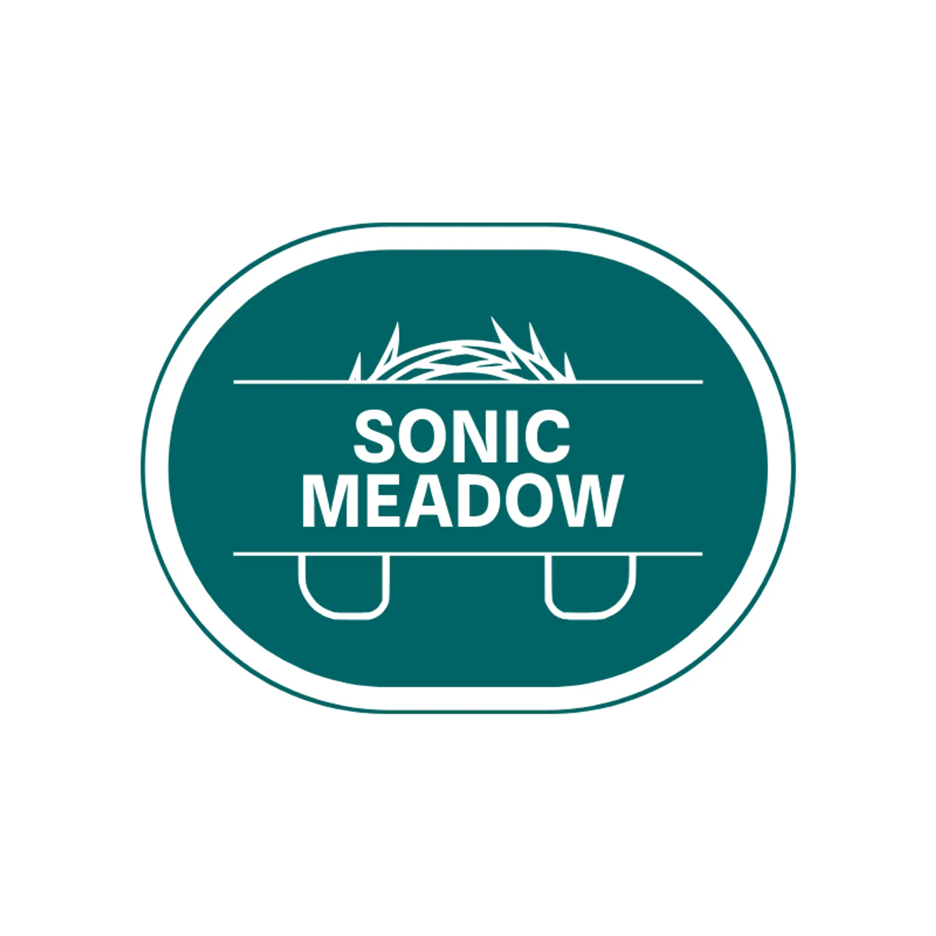 Sonic Meadow logo for headphones