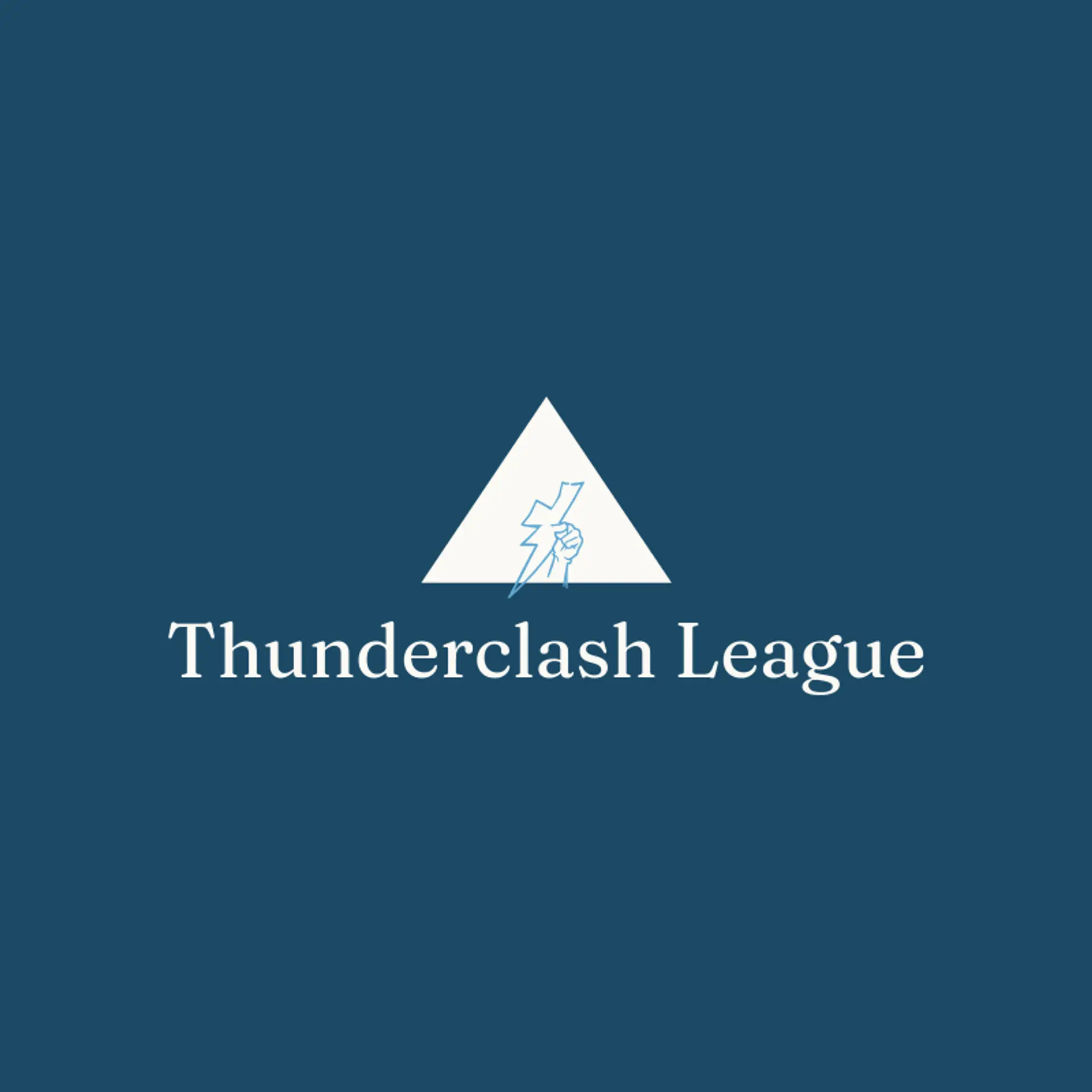 Thunderclash League logo for battle