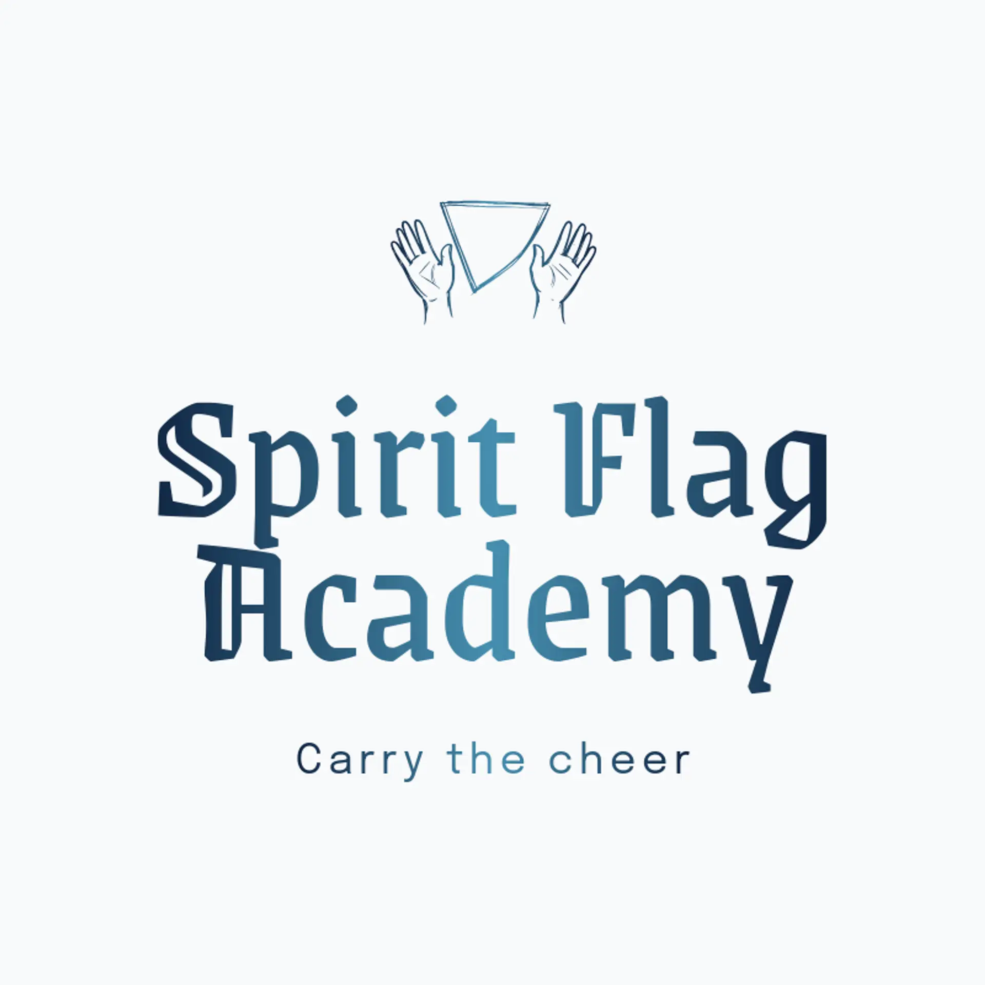 Spirit Flag Academy logo for cheerleading