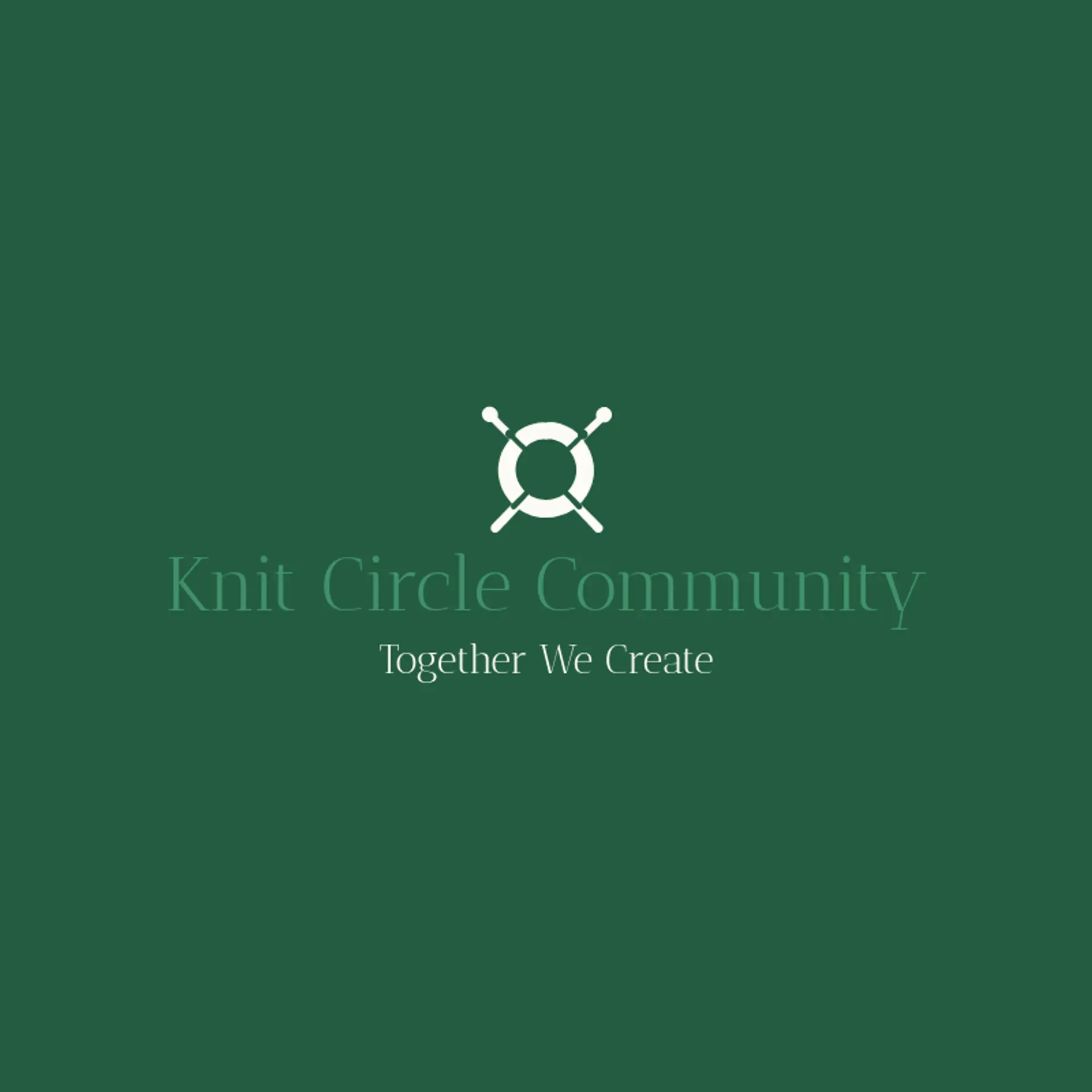 Knit Circle Community logo for cotton