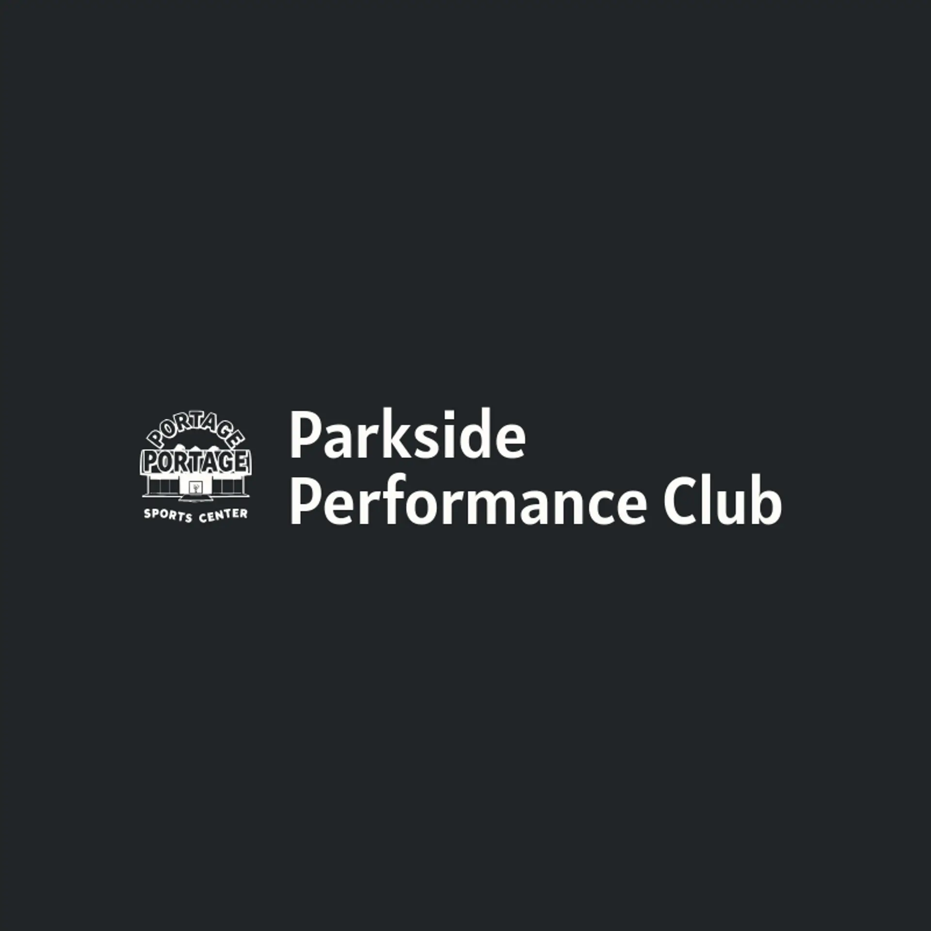 Parkside Performance Club logo for sports center