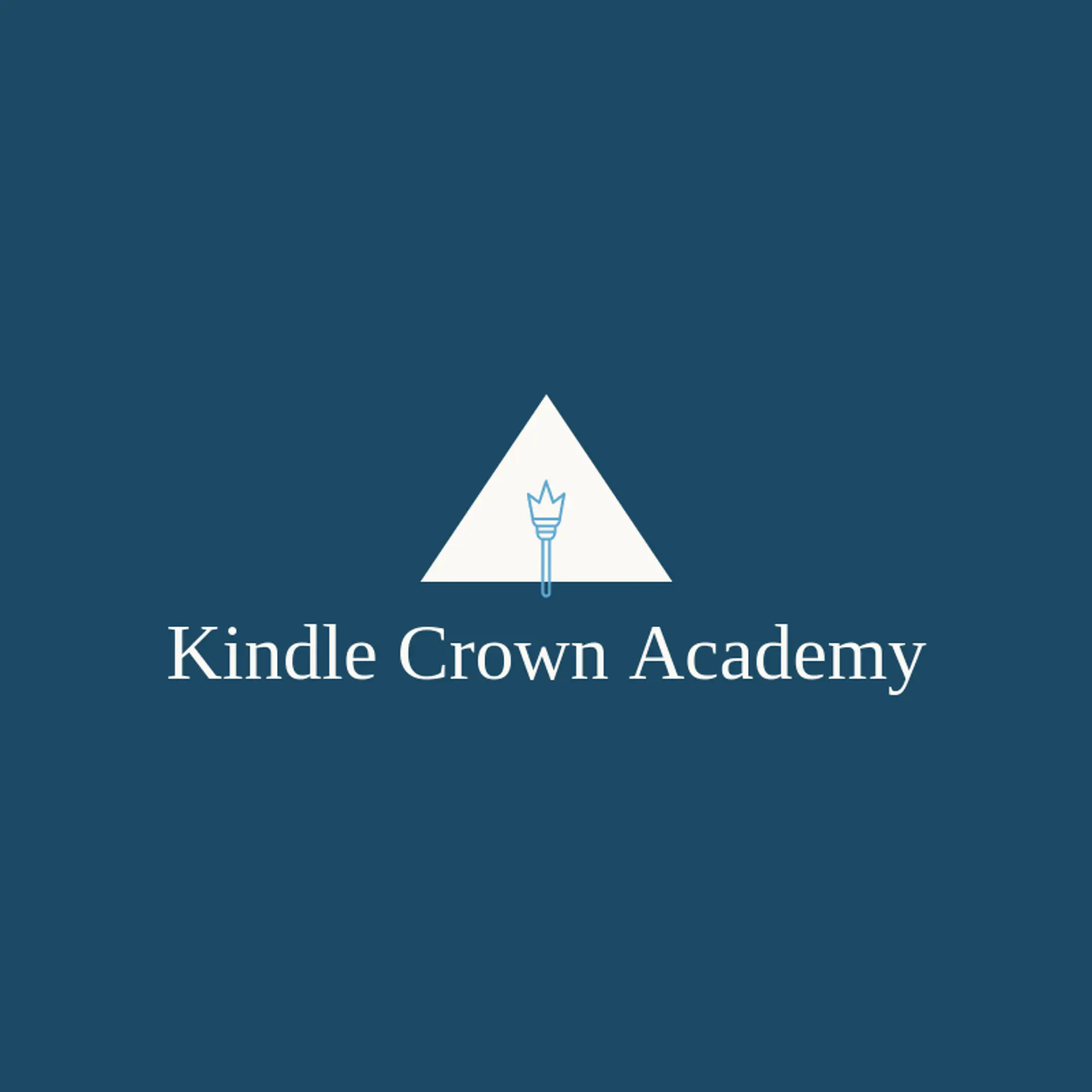 Kindle Crown Academy logo for torch