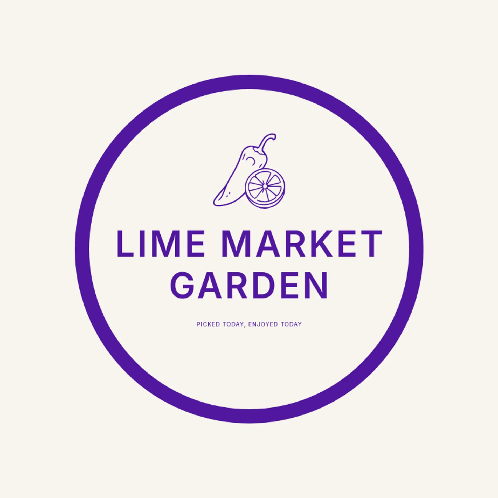 Lime Market Garden logo for Lime