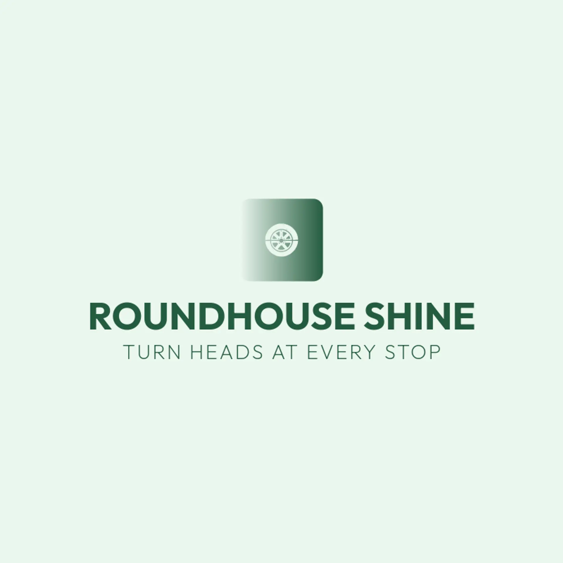 Roundhouse Shine logo for detailing