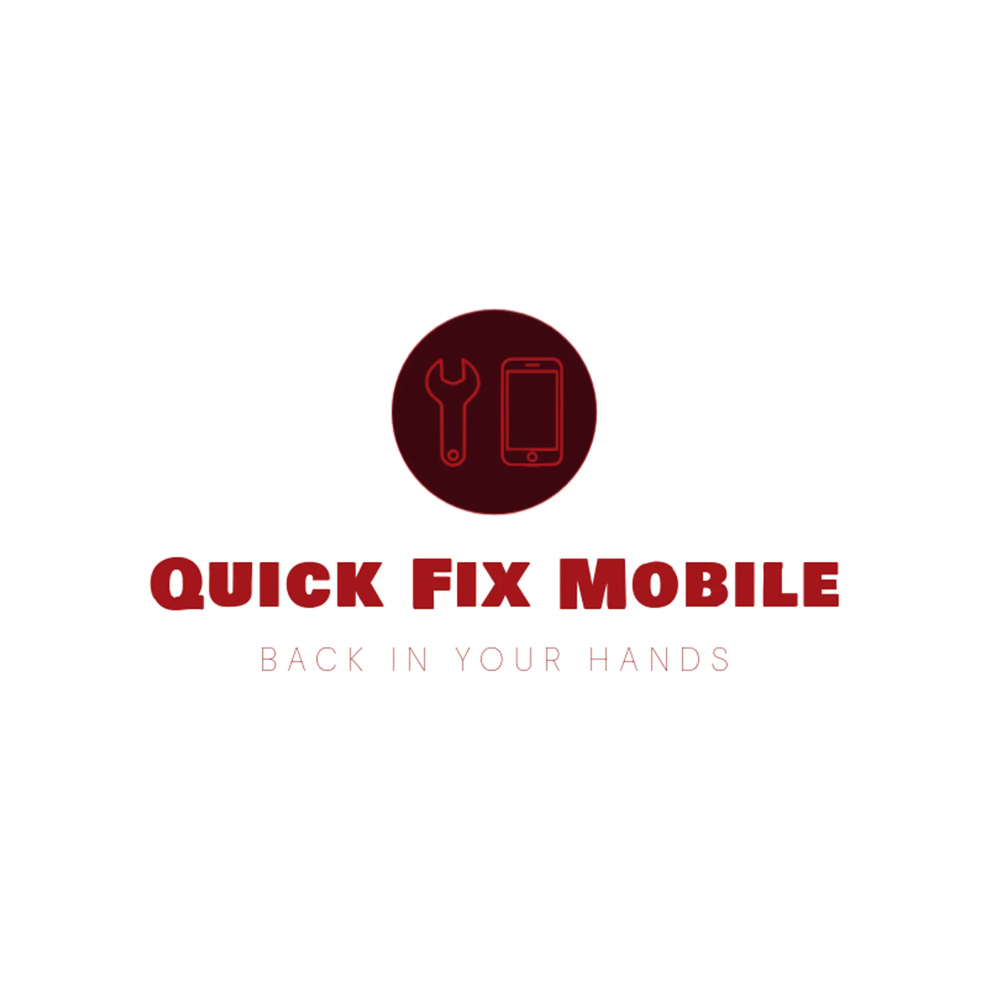 Quick Fix Mobile logo for mobile repair