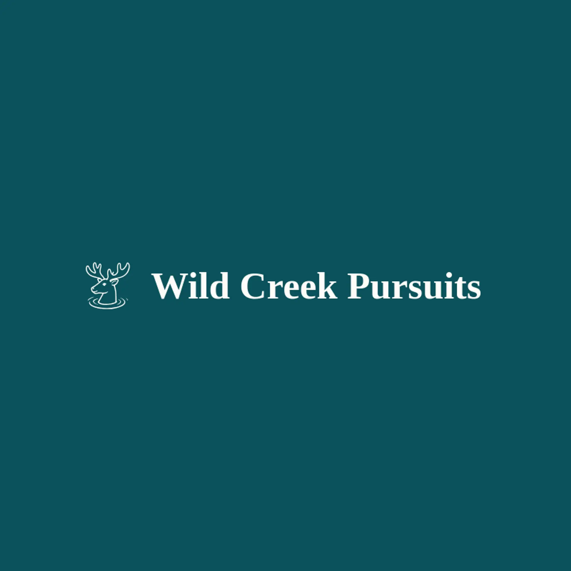 Wild Creek Pursuits logo for deer hunting