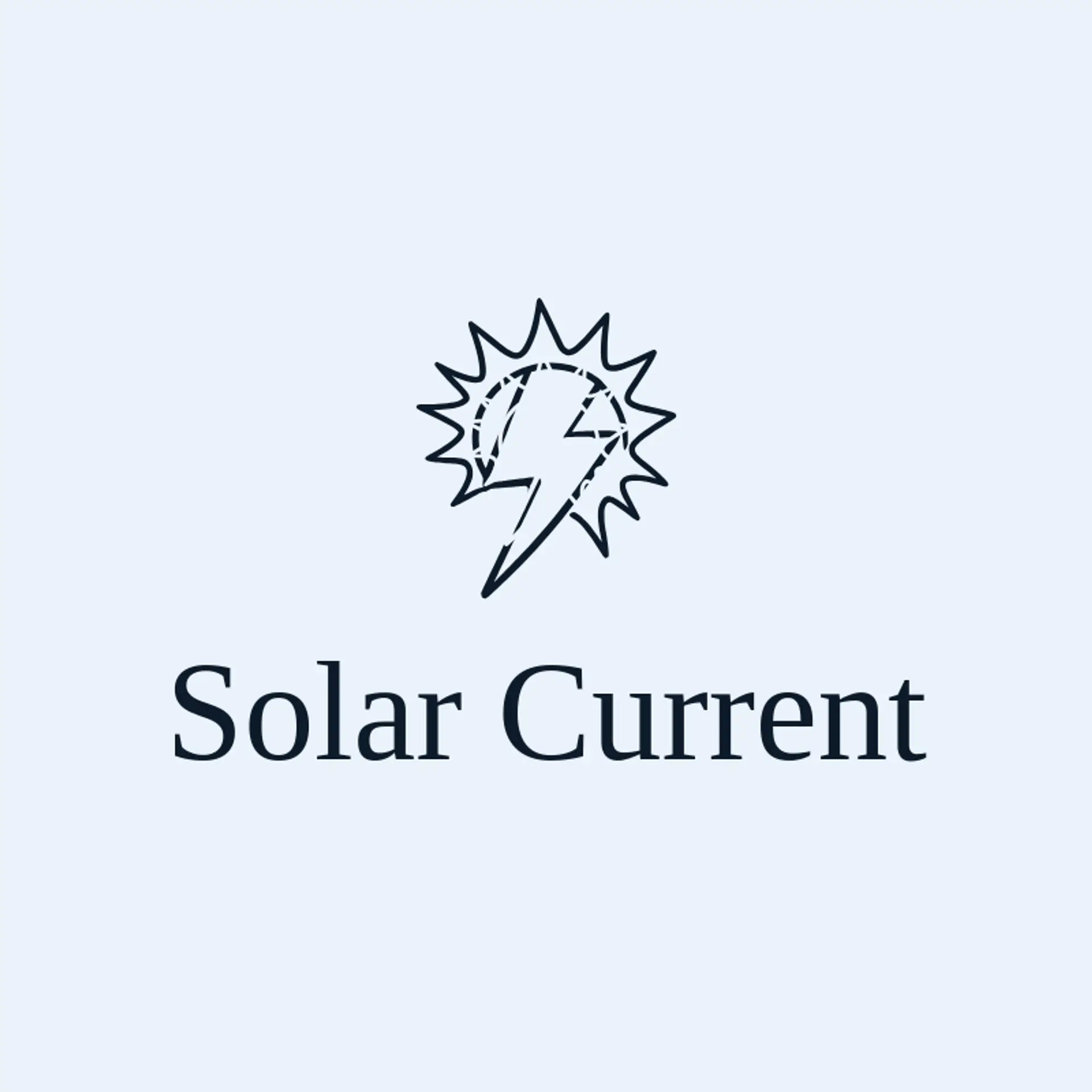 Solar Current logo for charger